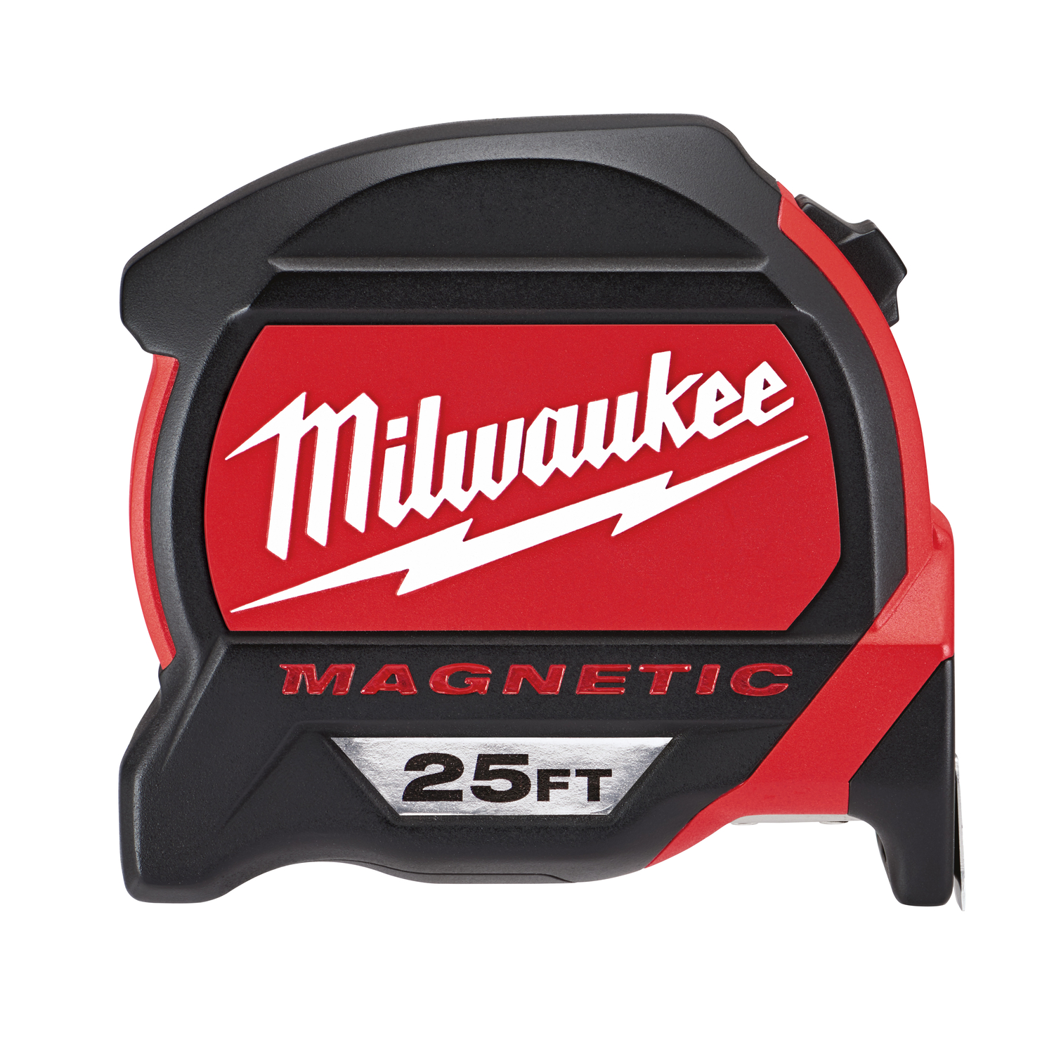 Milwaukee 25 ft. L X 1 in. W Compact Wide Blade Magnetic Tape Measure 1 pk