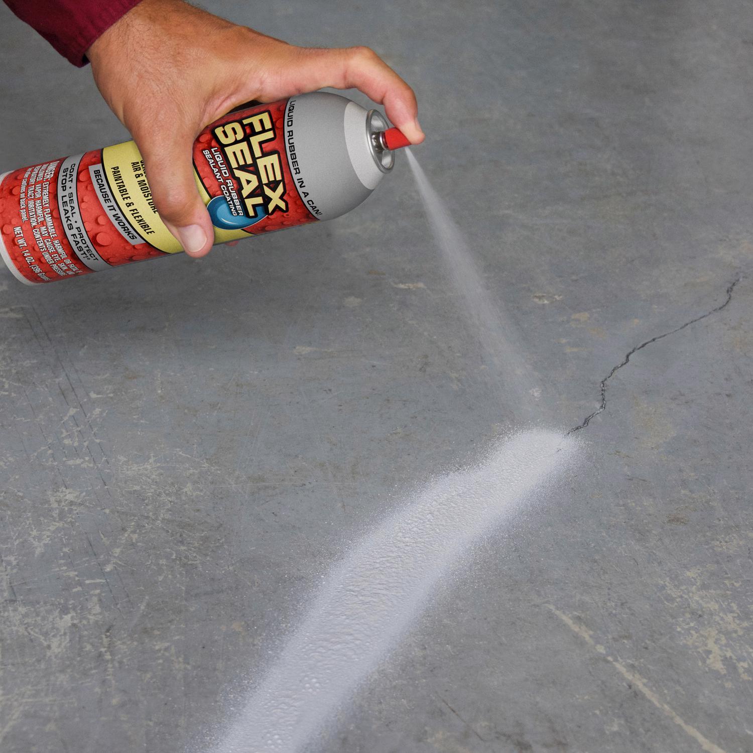 Flex Seal Family of Products Flex Seal Gray Rubber Spray Sealant 14 oz