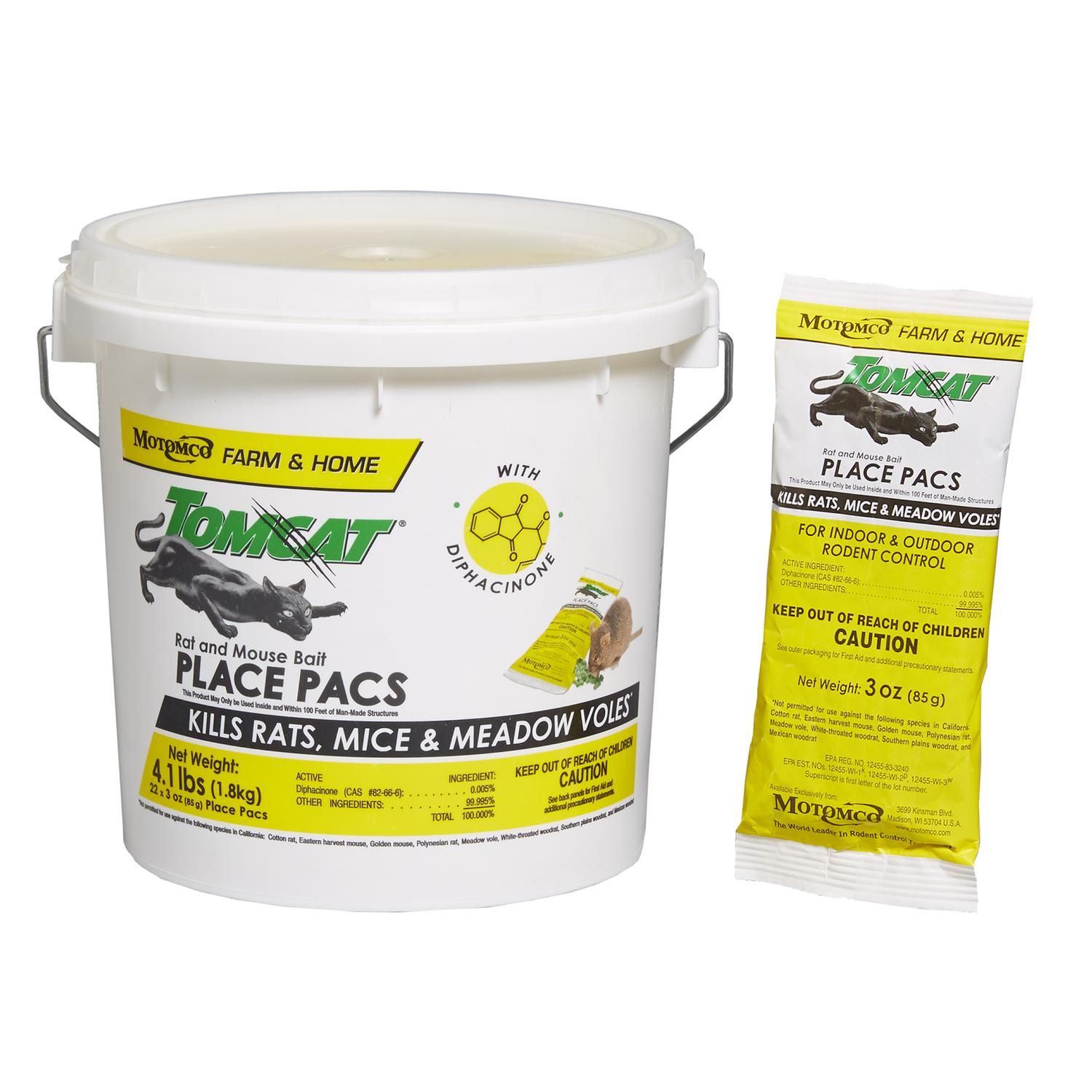 Tomcat Toxic Bitrex Bait Station Pellets For Mice and Rats 4.1 lb