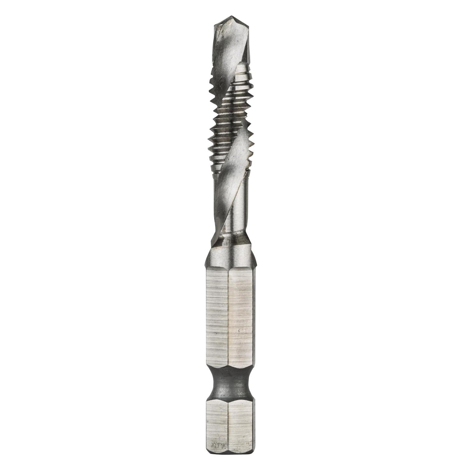 DeWalt High Speed Steel SAE Drill and Tap Bit 1/4 in. 1 each