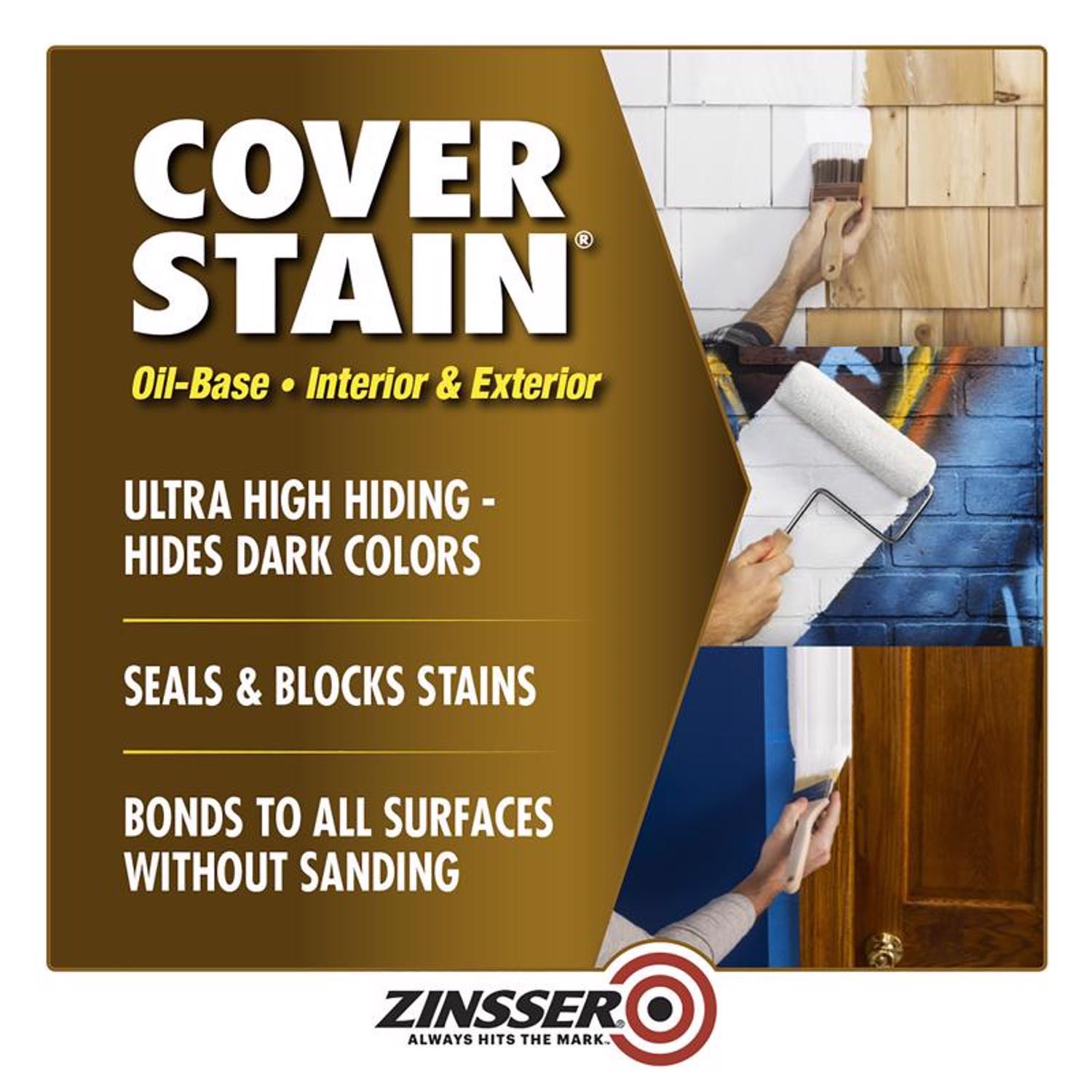 Zinsser Cover Stain White Primer and Sealer 5 gal