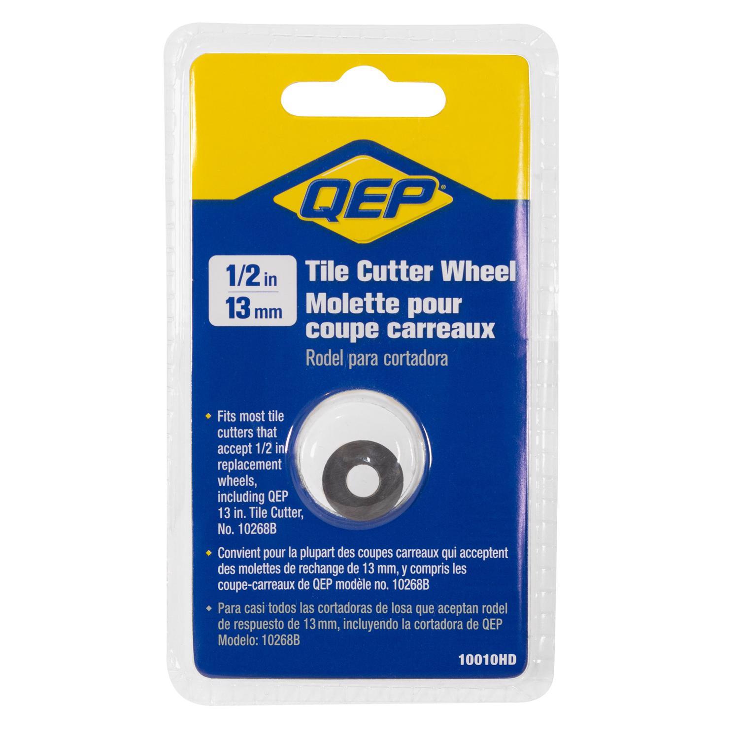 QEP 0.57 in. H X 0.5 in. W X.5 in. L X 0.5 in. D Tungsten Carbide Tile Cutter Wheel 1 pk