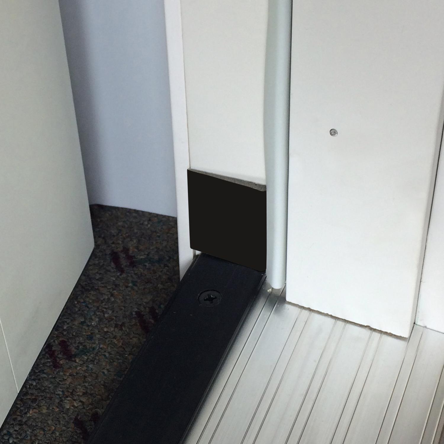 M-D Building Products Brown Foam/Vinyl Corner Weatherseals For Doors 2 in. L X 1.63 in.