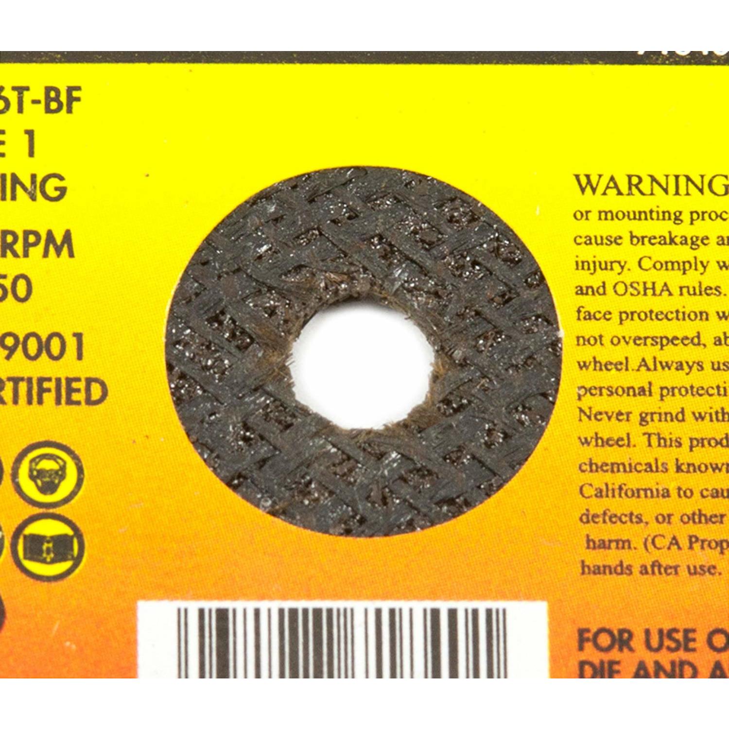 Forney 3 in. D X 1/4 in. X 1/16 in. thick Aluminum Oxide Metal Cut-Off Wheel 1 pc