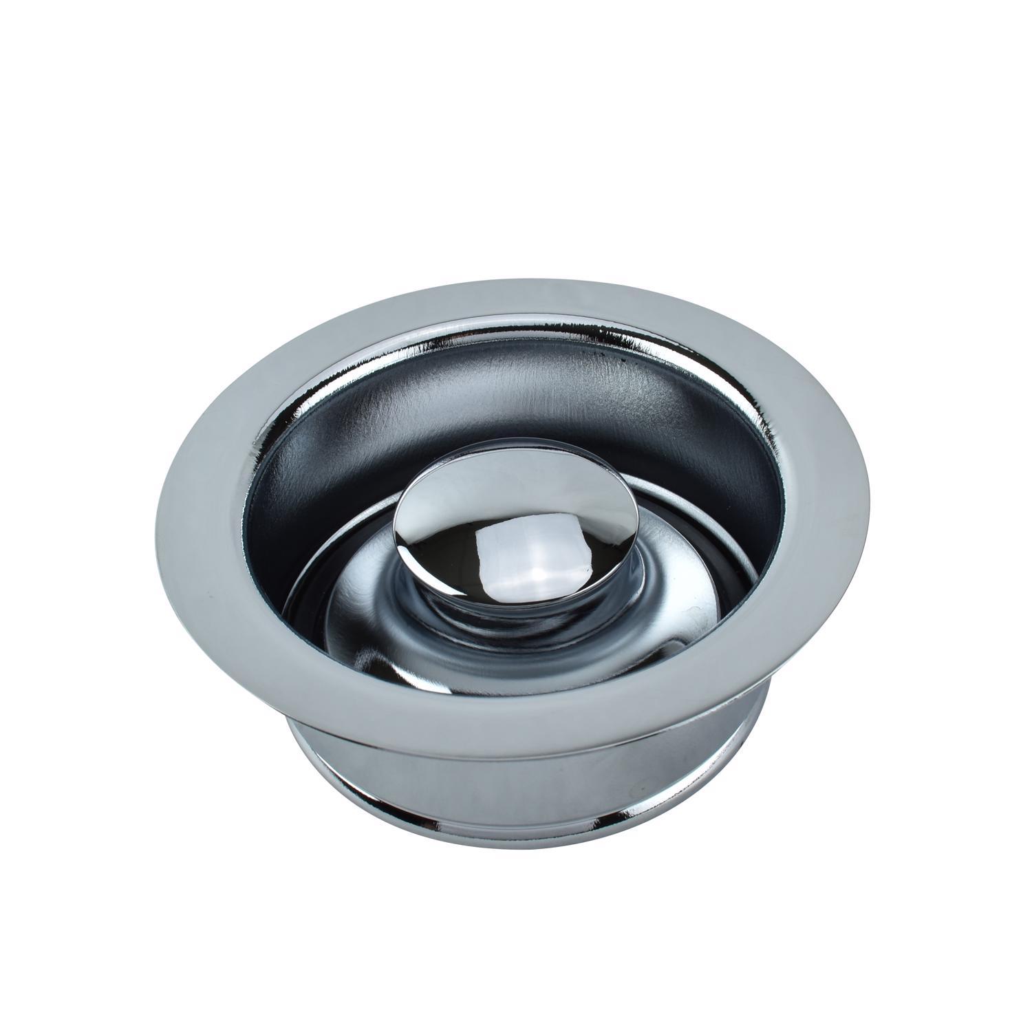 Ace Garbage Disposal Sink Flange Chrome Plated Stainless Steel 3-1/2 in.