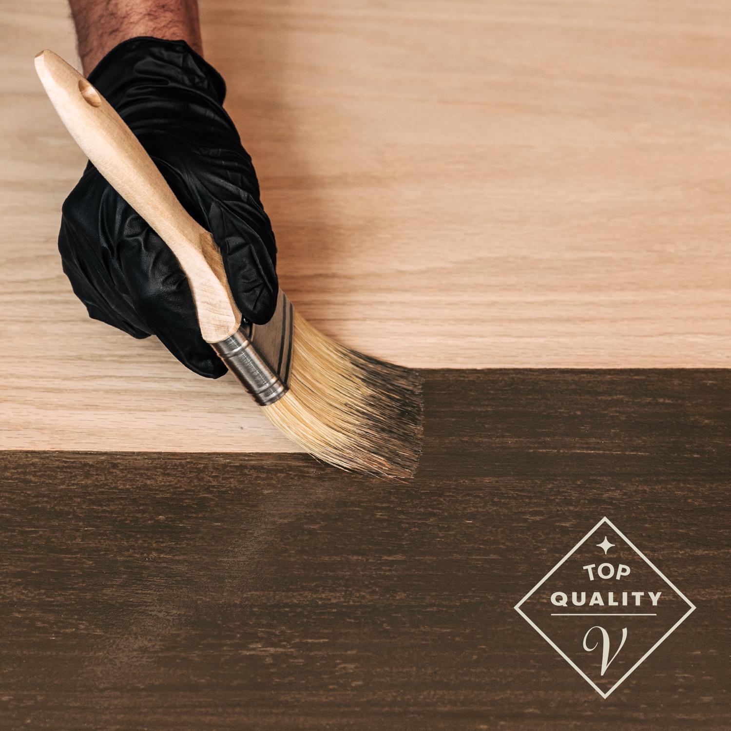 Varathane Premium Semi-Transparent Ebony Oil-Based Urethane Modified Alkyd Fast Dry Wood Stain 1 qt