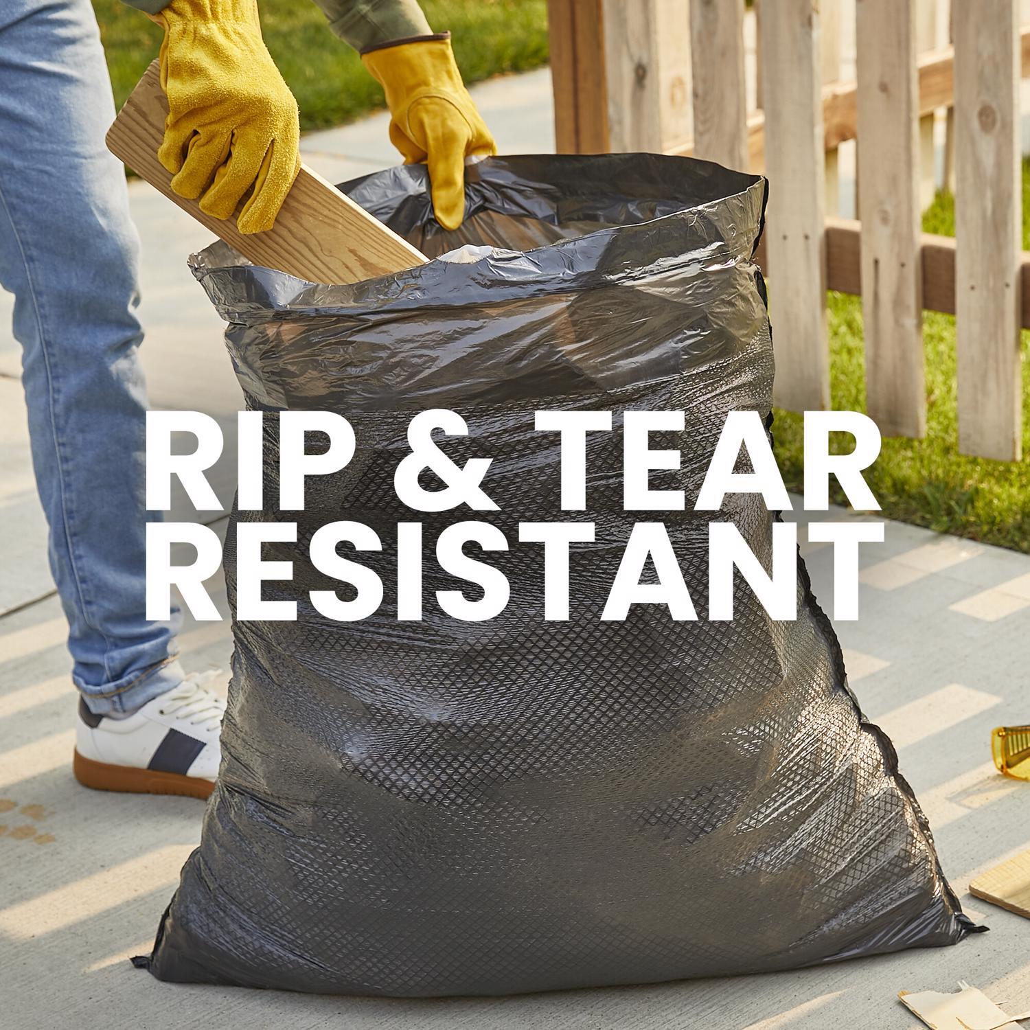 Glad ForceFlex 30 gal No Scent Trash Bags Drawstring 50 pk