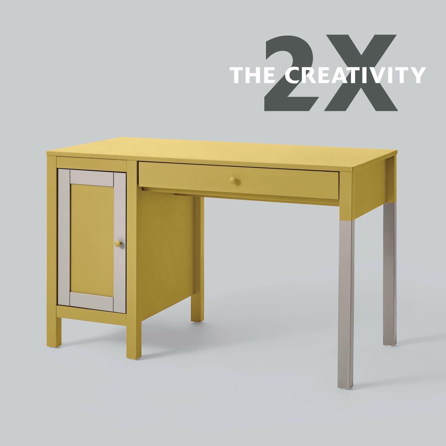 Rust-Oleum Painter's Touch 2X Ultra Cover Satin Strawflower Paint+Primer Spray Paint 12 oz