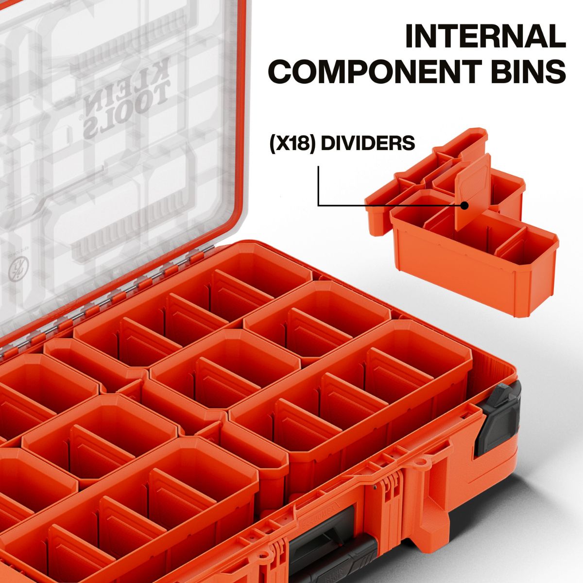 Klein Tools MODbox Component Box, Full Width