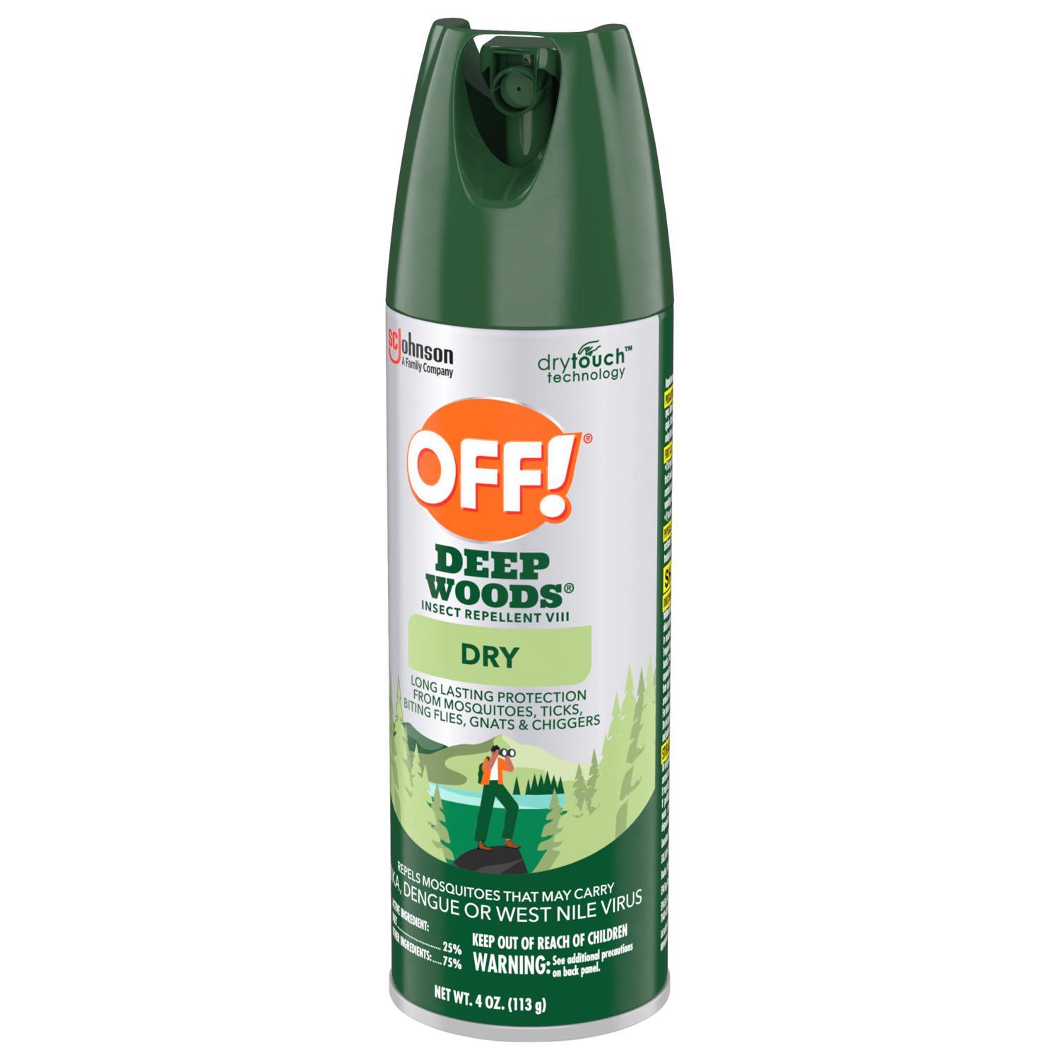 OFF! Deep Woods Insect Repellent Liquid For Flies 4 oz