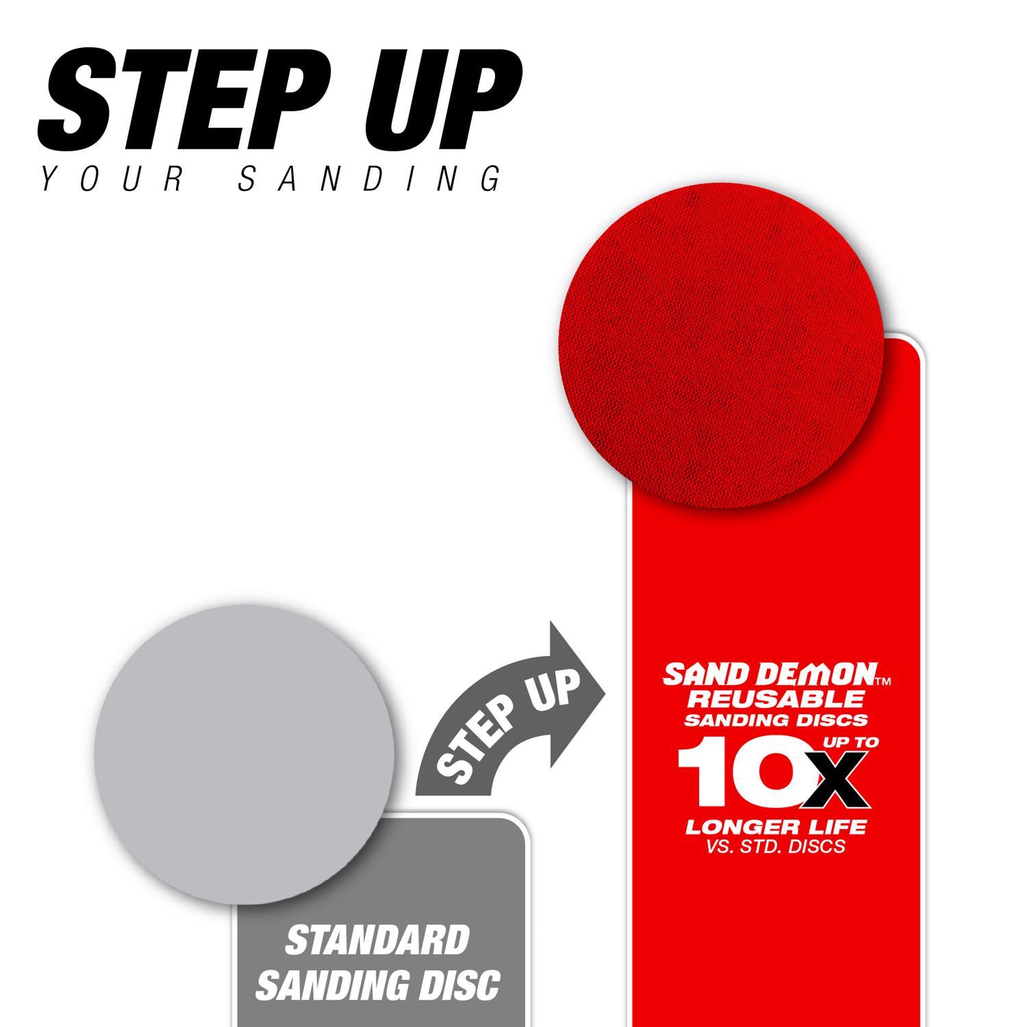 Diablo SandNet 5 in. Aluminum Oxide Hook and Lock Sanding Disc 400 Grit Super Fine 10 pk