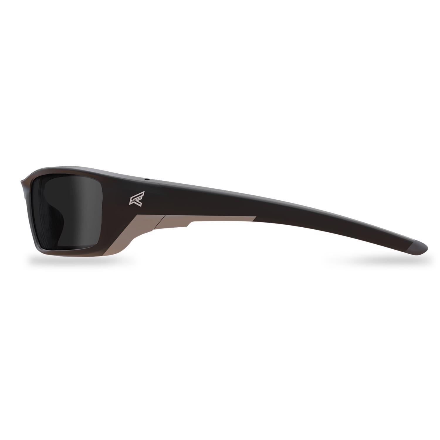Edge Eyewear Reclus Anti-Fog Wraparound Safety Glasses Smoke Lens Black Frame 1 pc