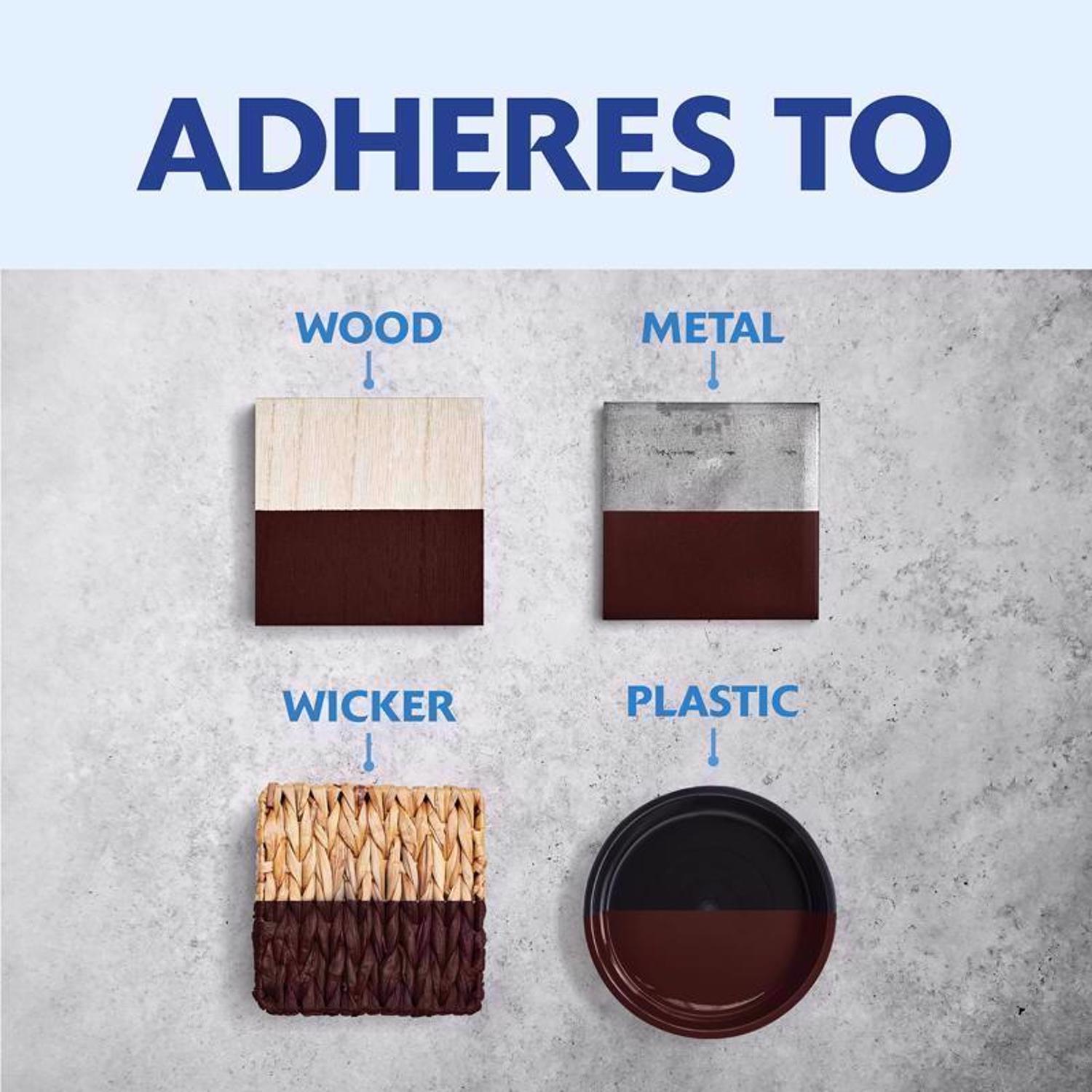 Rust-Oleum Painter's Touch 2X Ultra Cover Gloss Kona Brown Paint+Primer Spray Paint 12 oz