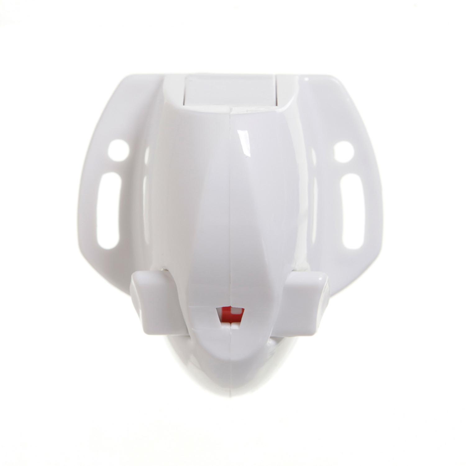 Dreambaby Adhesive Mag Lock White Plastic Adhesive Magnetic Cabinet Locks 5 pk