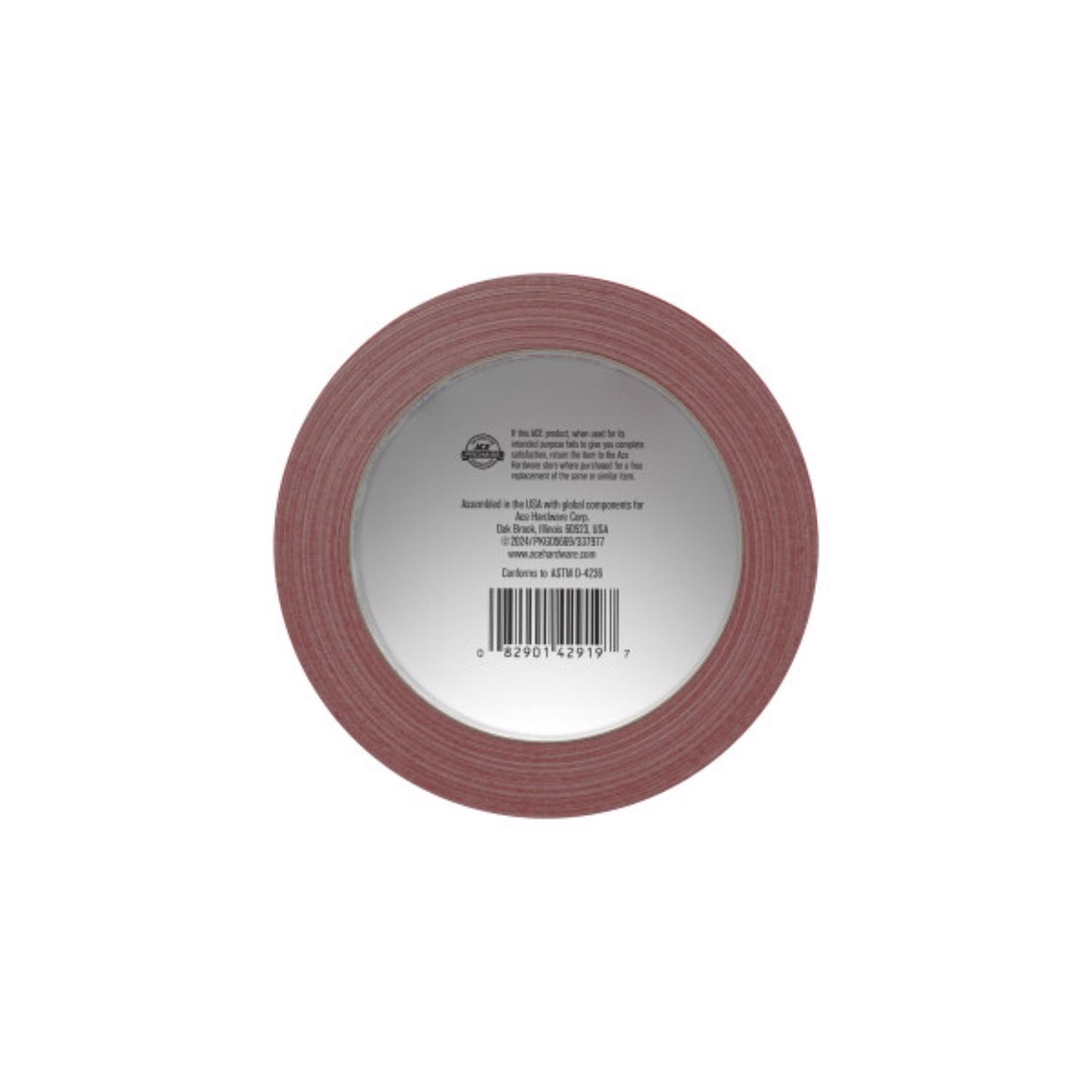 Ace 1.88 in. W X 20 yd L Red Solid Duct Tape
