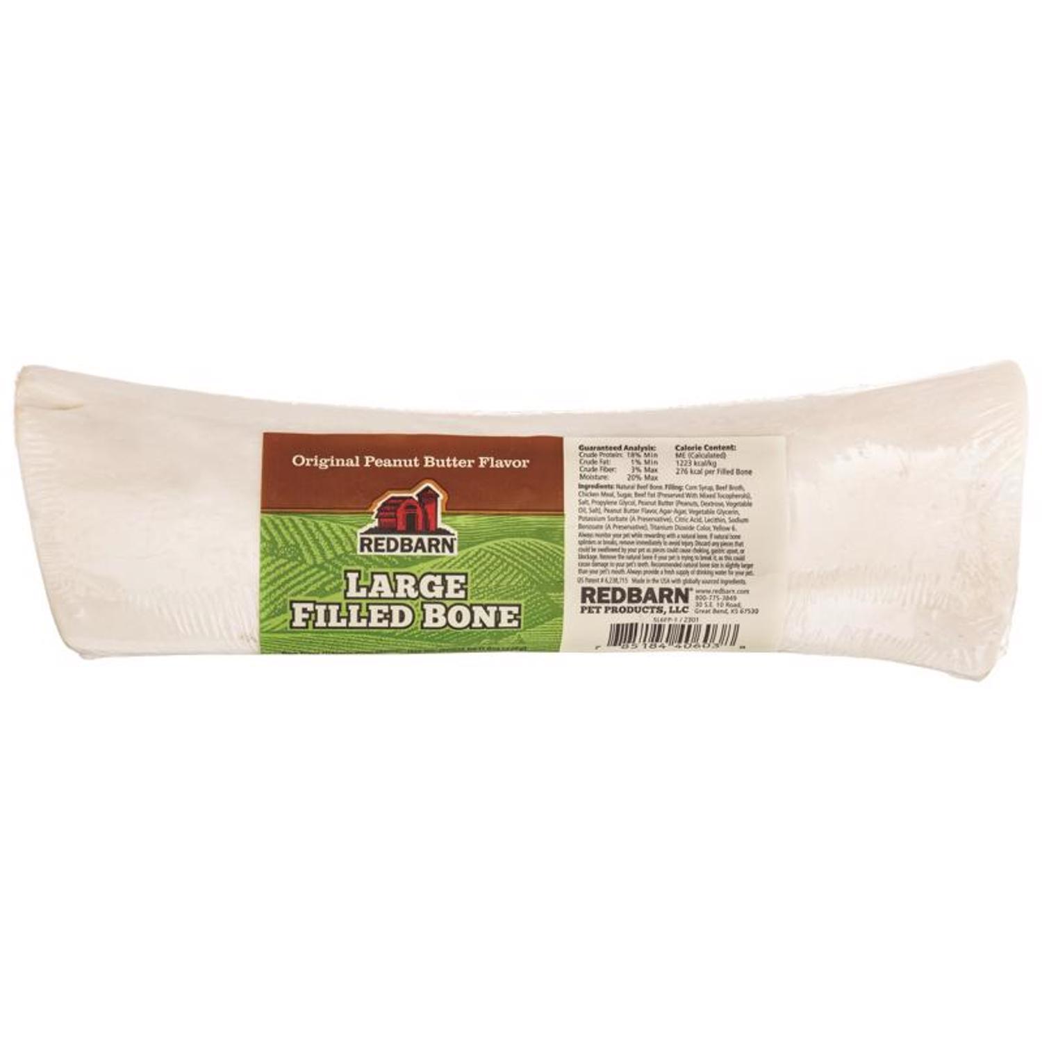 Redbarn Peanut Butter Grain Free Bone For Dogs 1 pk