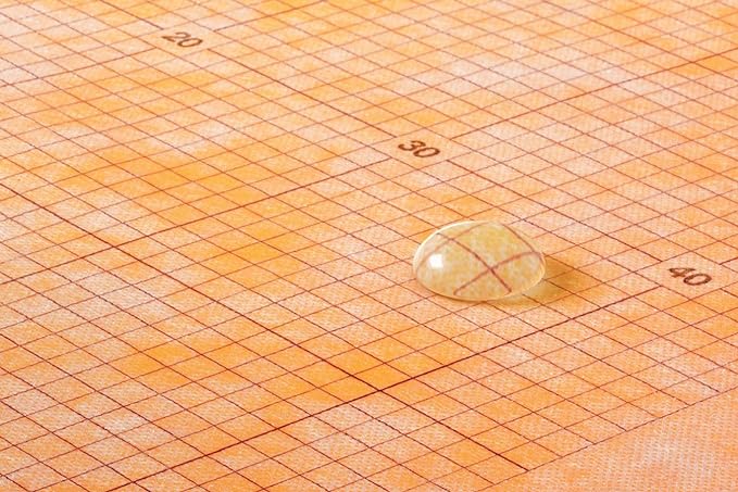 Schluter Kerdi Bonded Waterproofing Vapor-Retardant Membrane for Tile Application - 3'3 in. Width, 98'5 in. Length, 323 Square Feet
