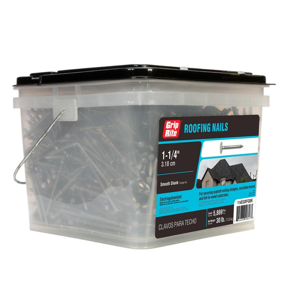 Grip-Rite Nail Roofing Galv 1.25" 30#