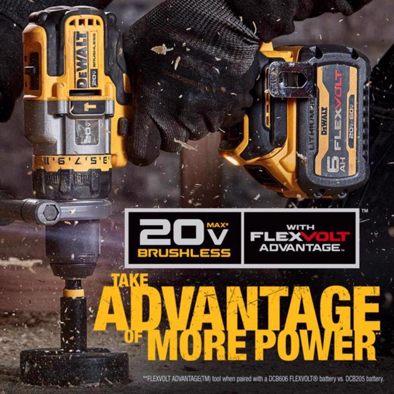 DeWalt 20V MAX 1/2 in. Brushless Cordless Hammer Drill Tool Only