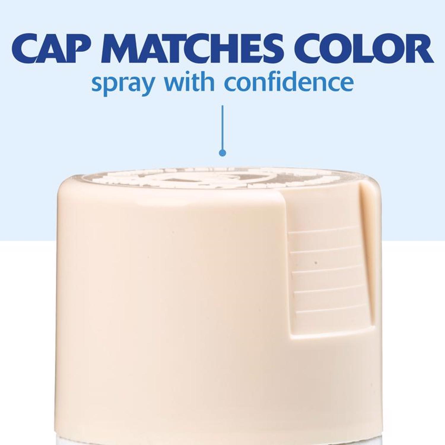 Rust-Oleum Painter's Touch 2X Ultra Cover Gloss Ivory Paint+Primer Spray Paint 12 oz