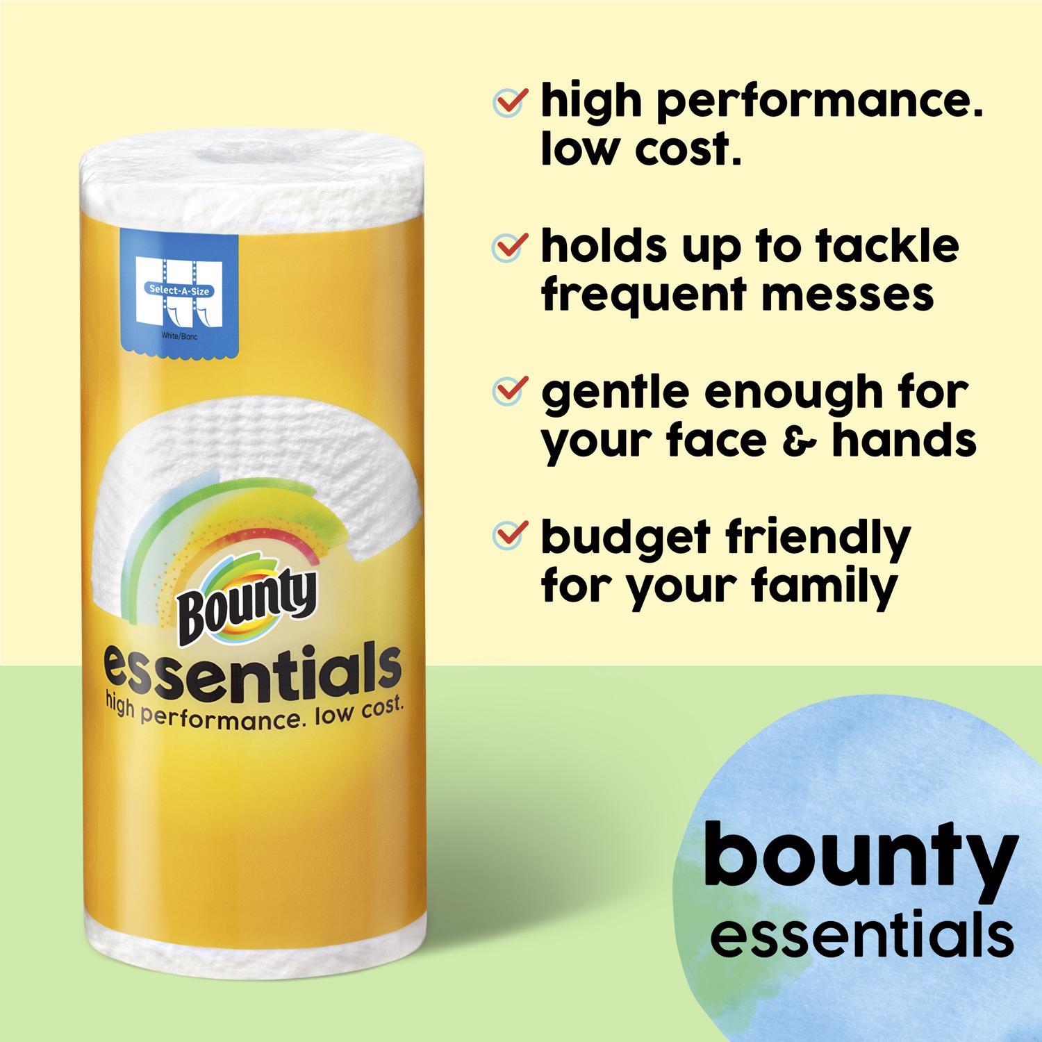 Bounty Essentials Paper Towels 108 sheet 2 ply 1 pk