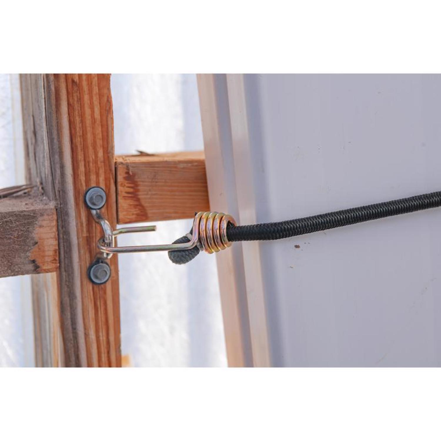 Keeper Gold Bungee Cord Hooks 5/32 in. L X 3/16 in. 4 pk