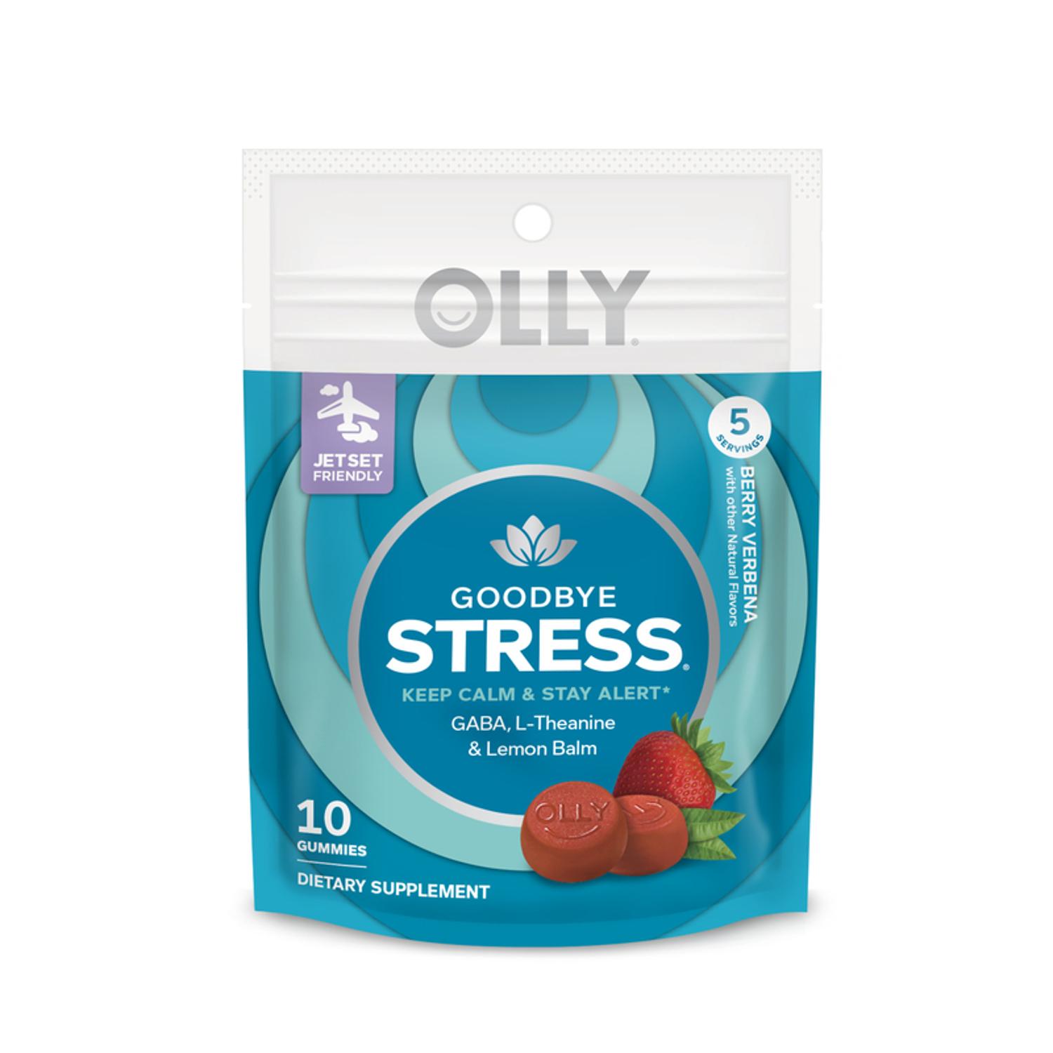 Olly Red Berry Verbena Stress Gummie 10 Pack