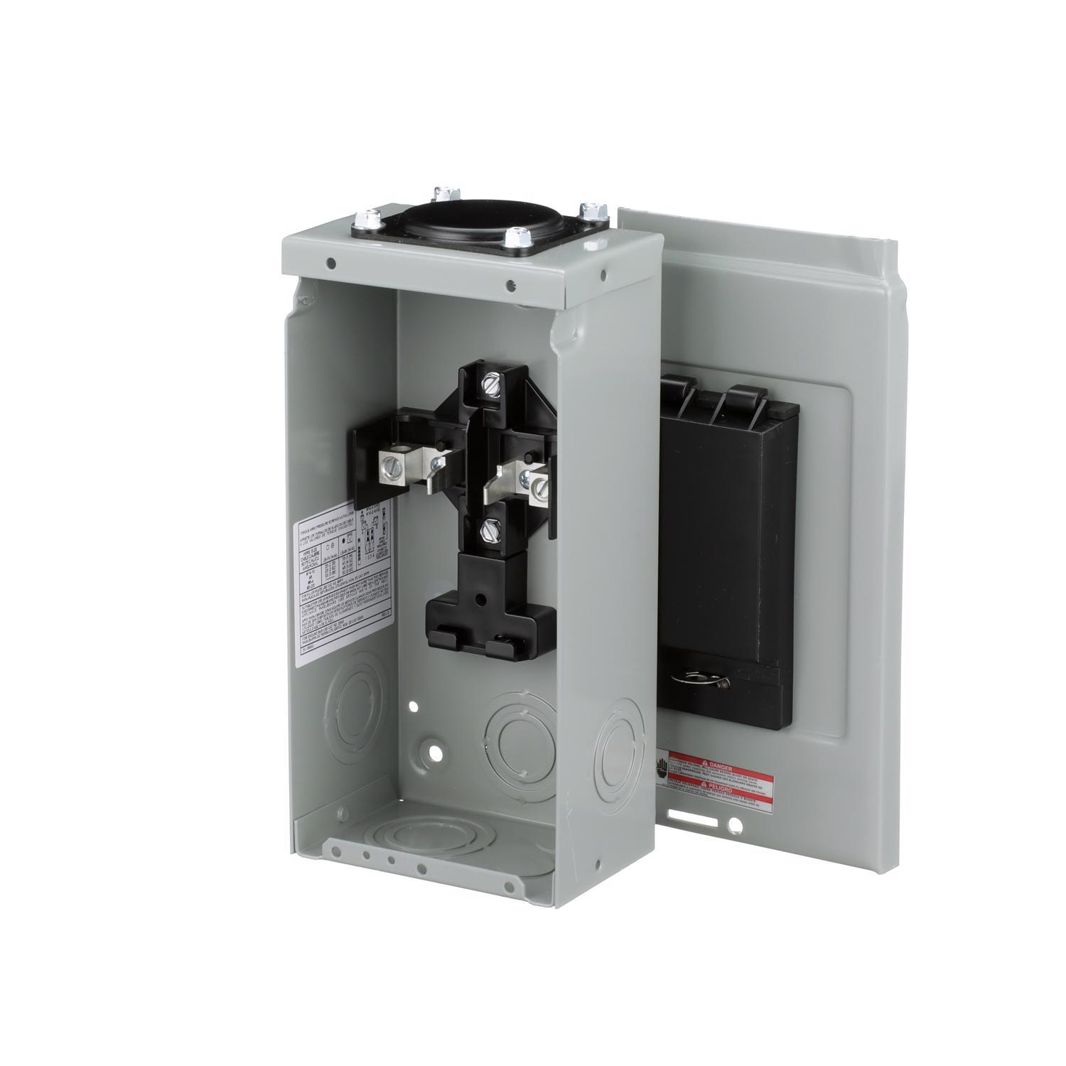 Eaton Cutler-Hammer 70 amps 120/240 V 2 space 4 circuits Surface Mount Main Lug Load Center