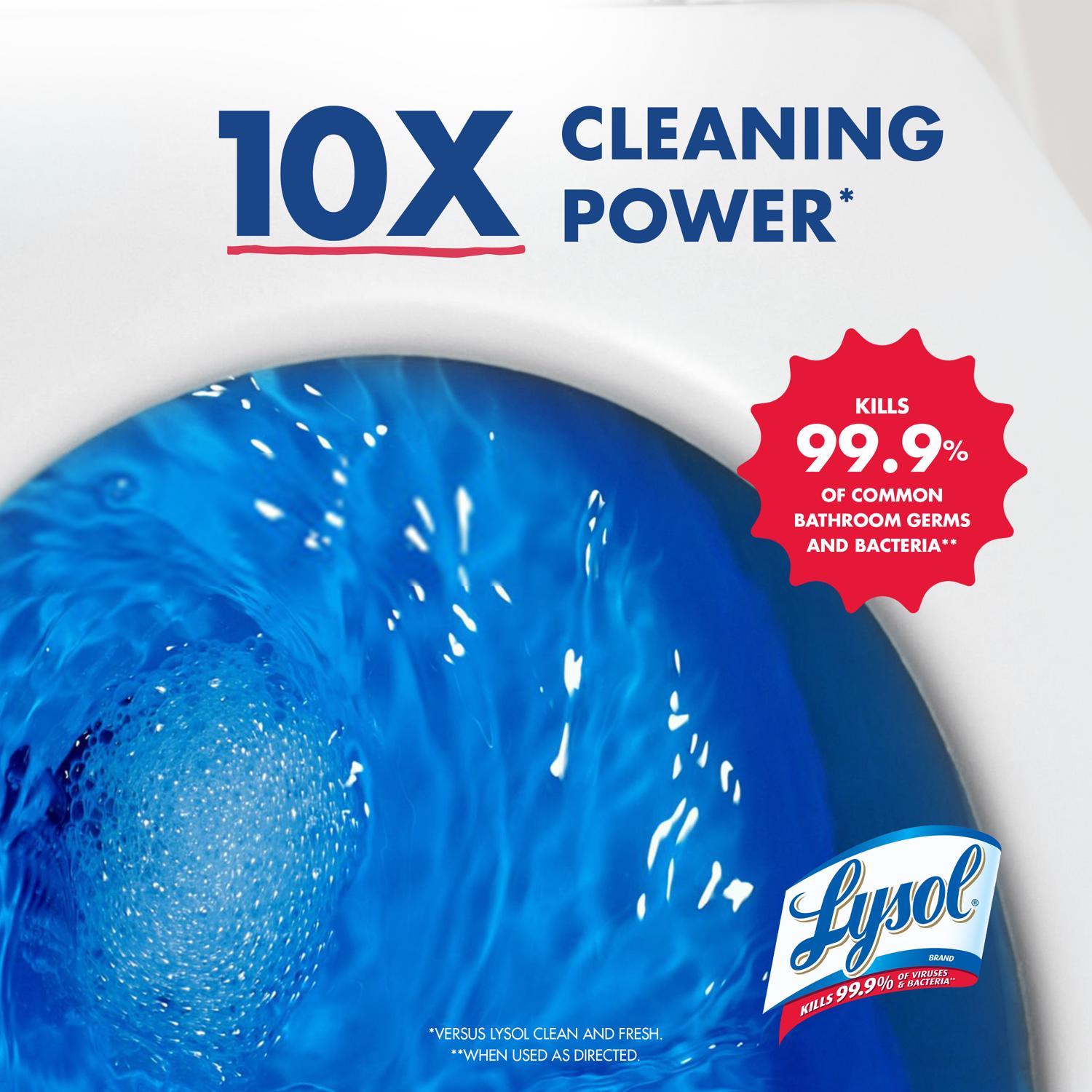 Lysol Complete Clean Power Fresh Scent Toilet Bowl Cleaner 24 oz Gel