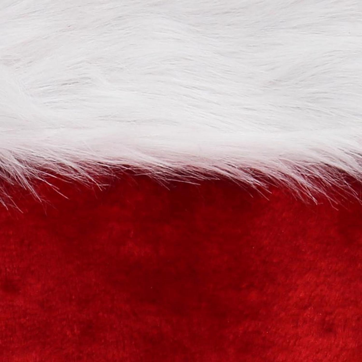 Dyno Red/White Santa Christmas Stocking 20 in.