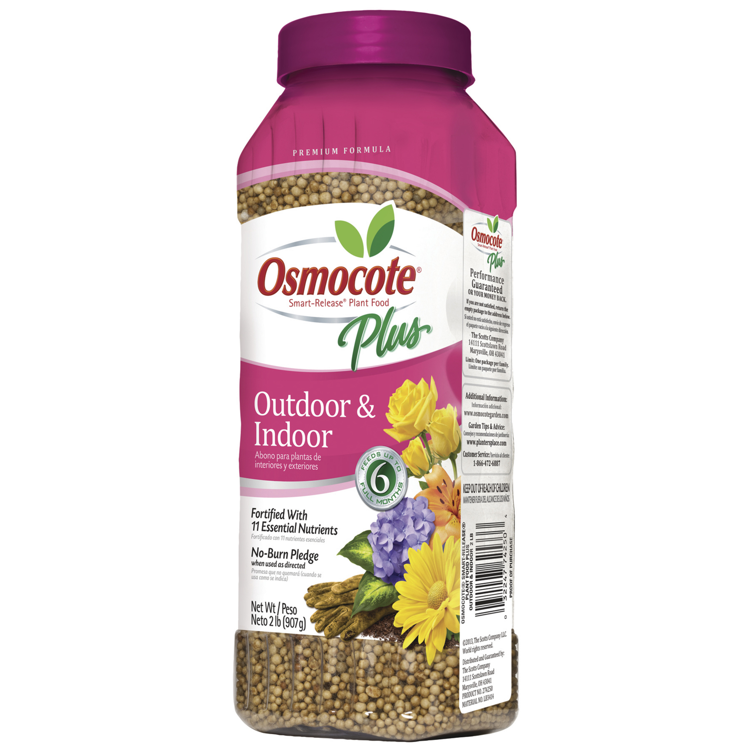Osmocote Smart-Release Plus Outdoor & Indoor Granules Plant Food 2 lb