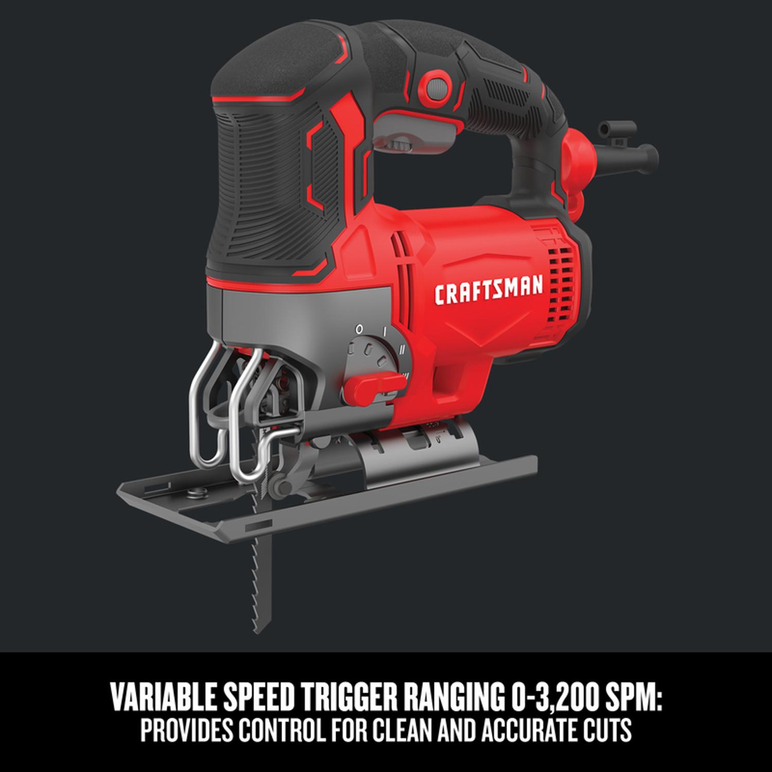 CRAFTSMAN 6 amps Corded Jig Saw Tool Only