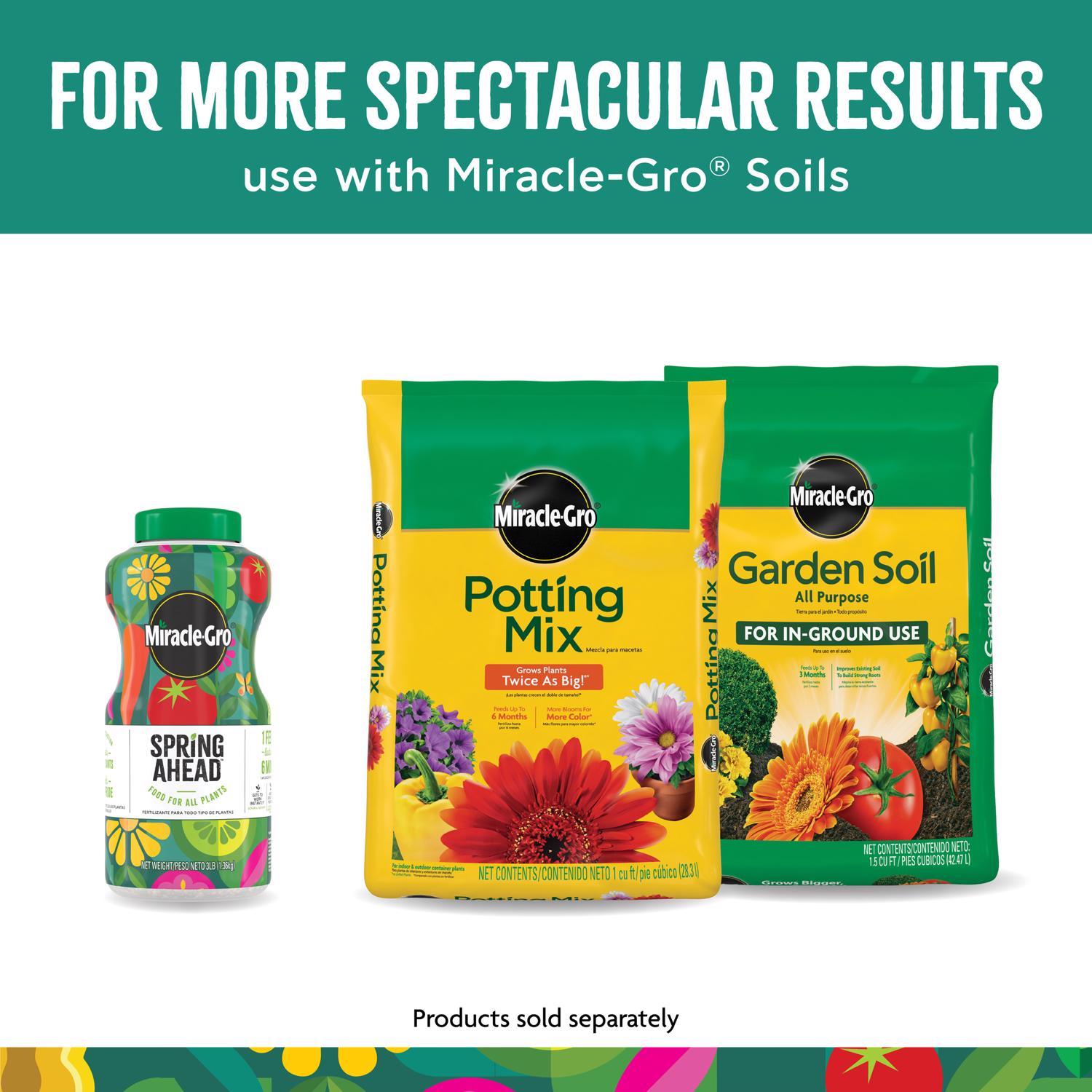 Miracle-Gro Spring Ahead Granules Plant Food 3 lb