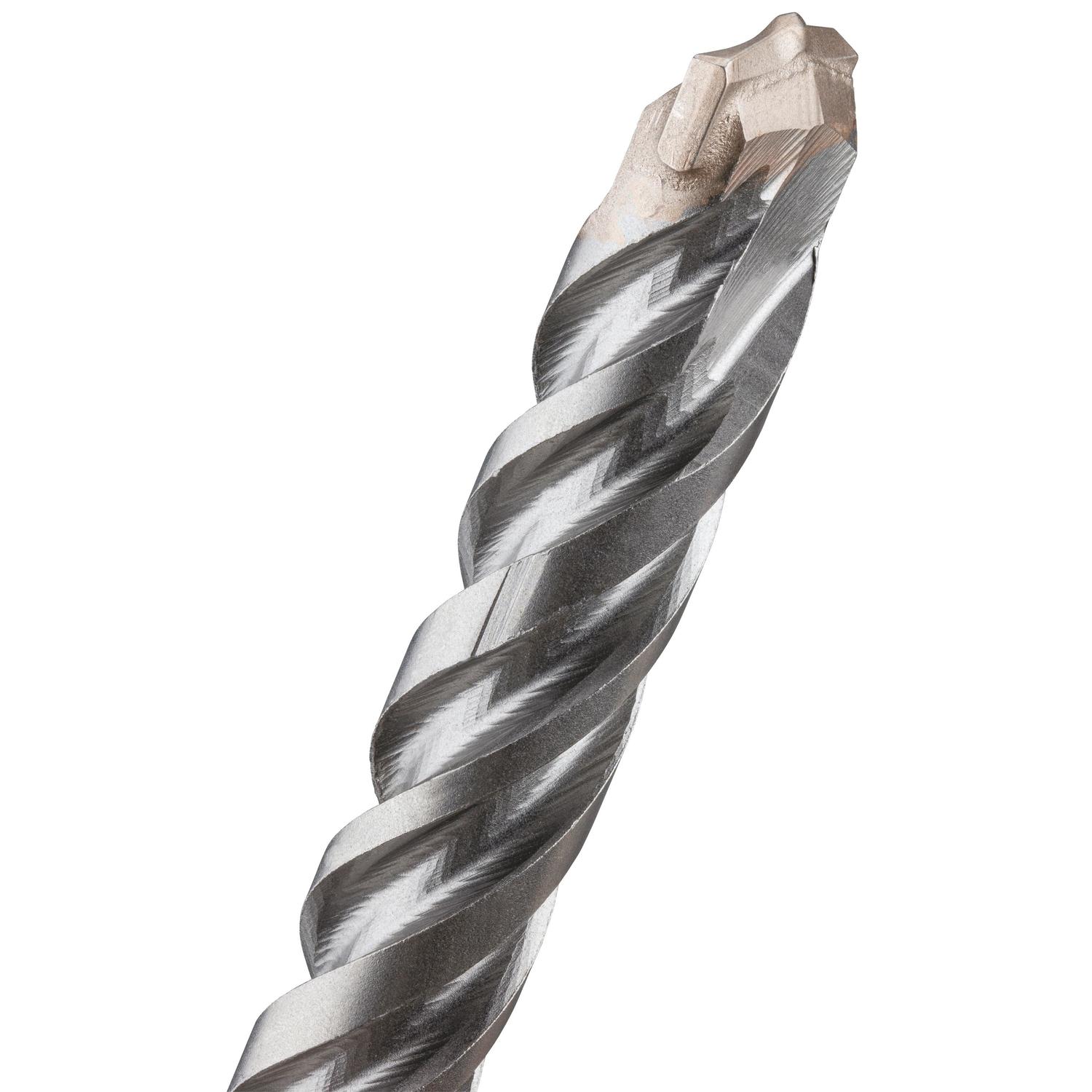 DeWalt Rock Carbide 7/8 in. X 12 in. L Carbide Tipped SDS-plus Drill Bit SDS-Plus Shank 1 pc