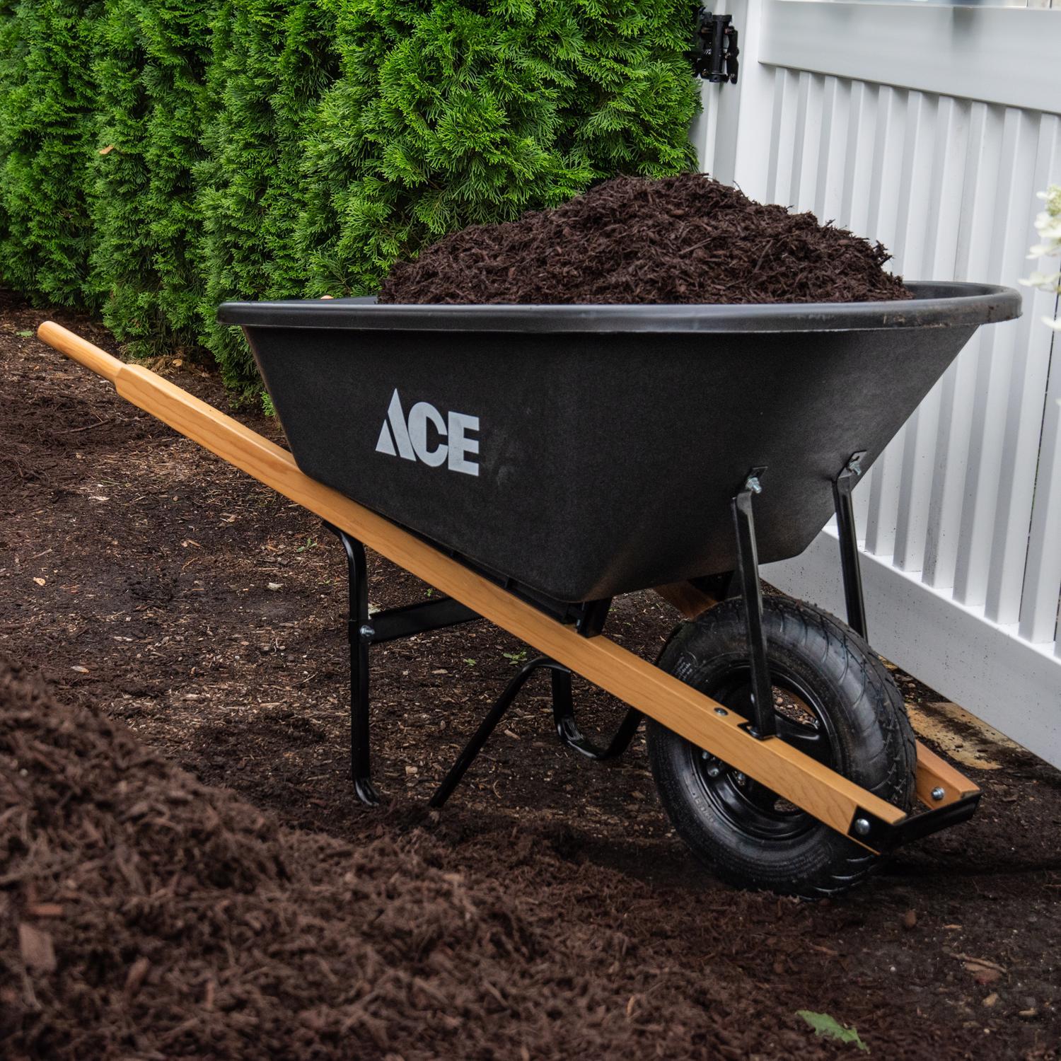 Ace Poly Residential Wheelbarrow 6 cu ft