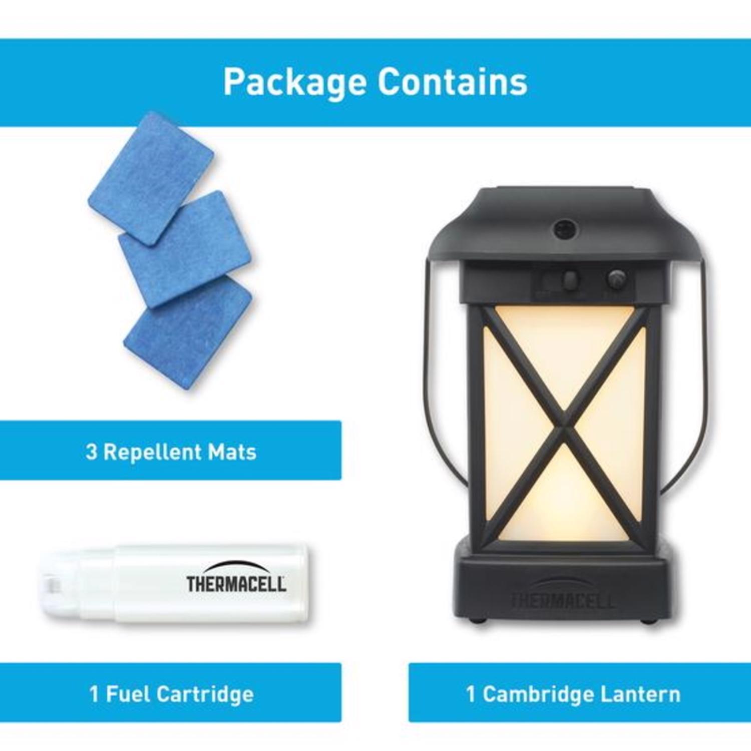 Thermacell Patio Lantern Insect Repellent Lantern Device For Mosquitoes/Other Flying Insects 1.7 oz