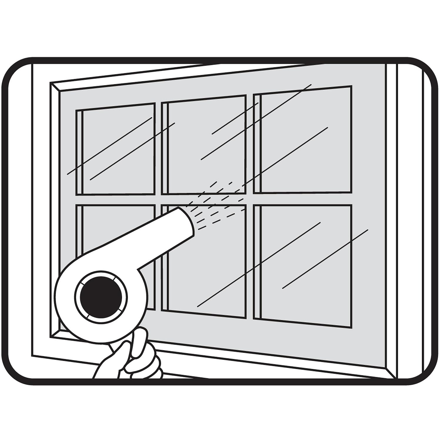 M-D Polar Block Clear Indoor Insulation Kit 88 in. W X 110 in. L