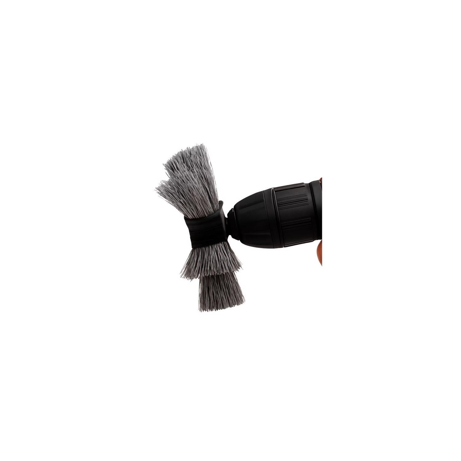 Dico Nyalox 4 in. D X 1/4 in. Aluminum Oxide Wheel Brush Mandrel Mounted Flap Brush 80 Grit 1 pc