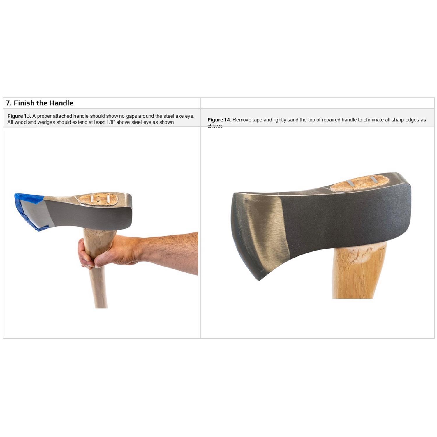 Truper 28 in. Wood Boys Axe Replacement Handle