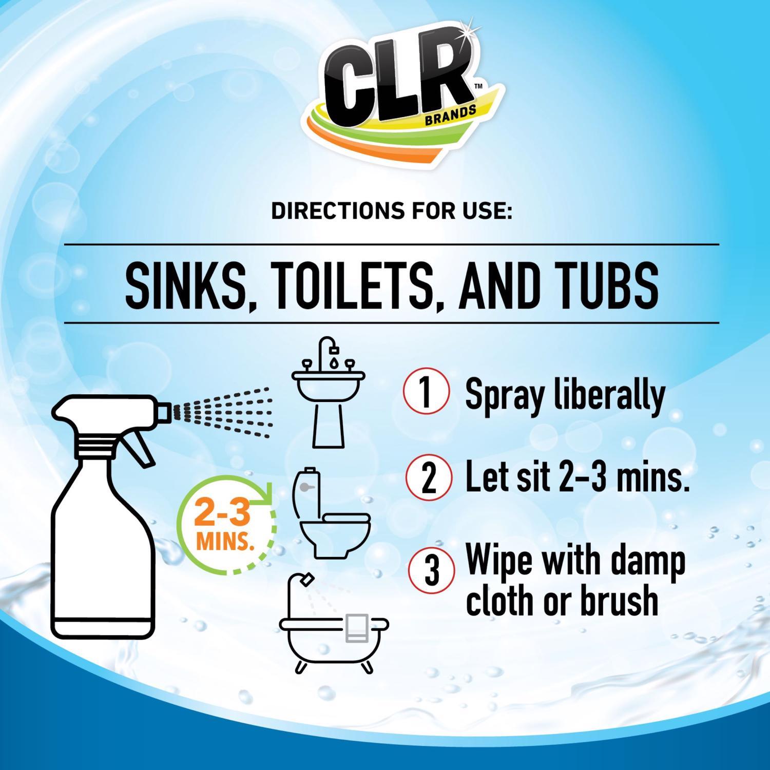 CLR Fresh Scent Bathroom Cleaner 26 oz Liquid
