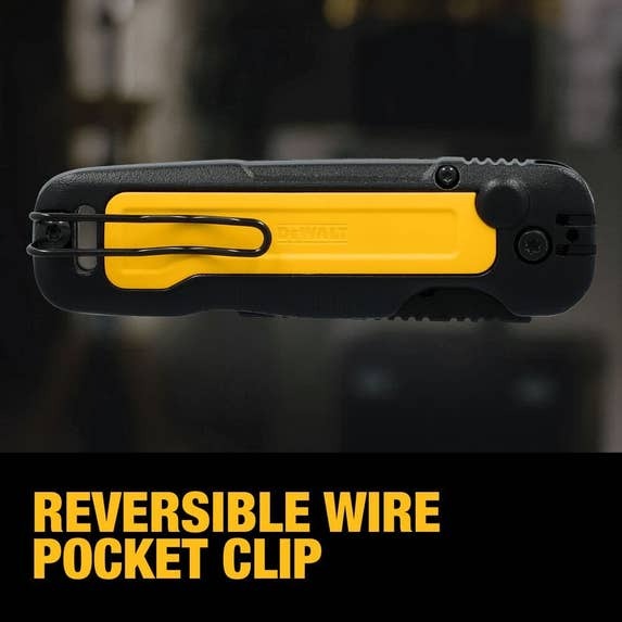 DEWALT Push & Flip Folding Utility Knife