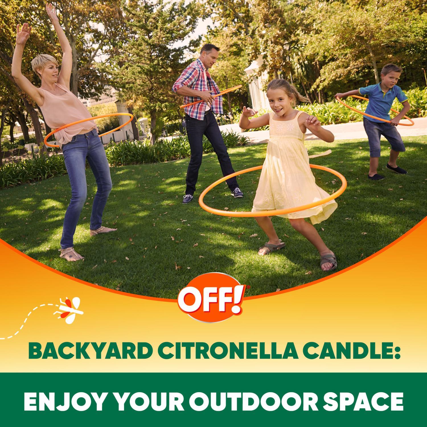 OFF! Citronella Candle Solid 18 oz