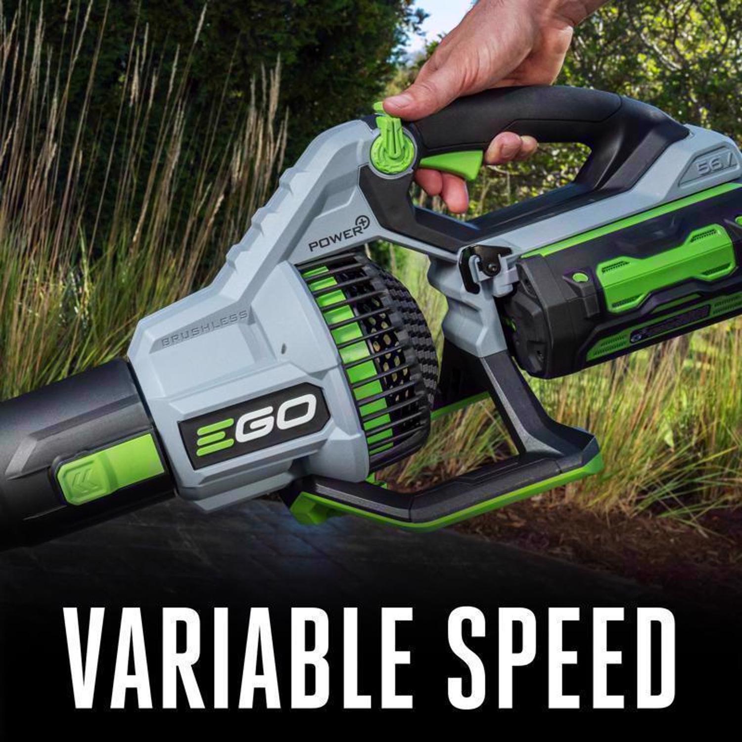 EGO Power+ LB7654 200 mph 765 CFM 56 V Battery Handheld Leaf Blower Kit (Battery & Charger) W/ 5.0 AH BATTERY