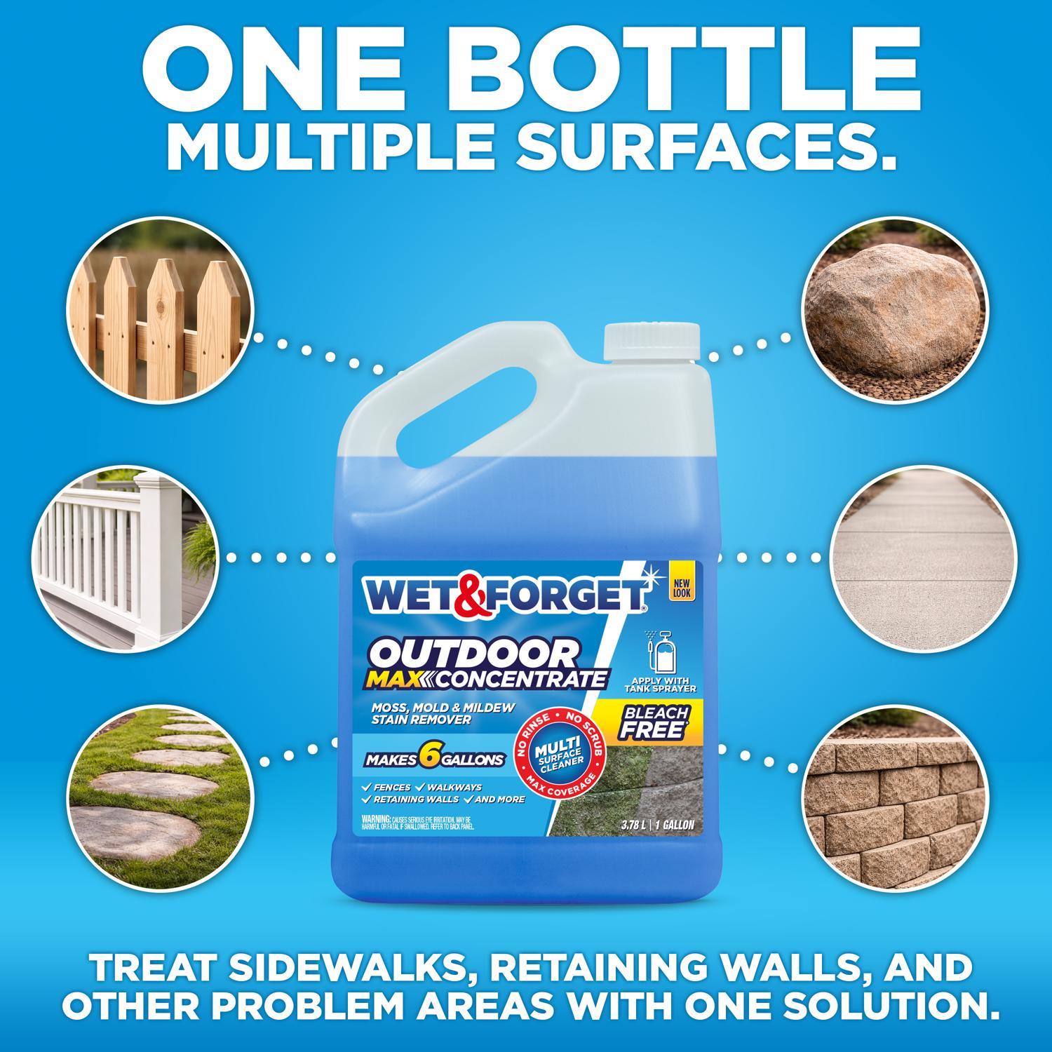 Wet & Forget Outdoor Cleaner Concentrate 1 gal