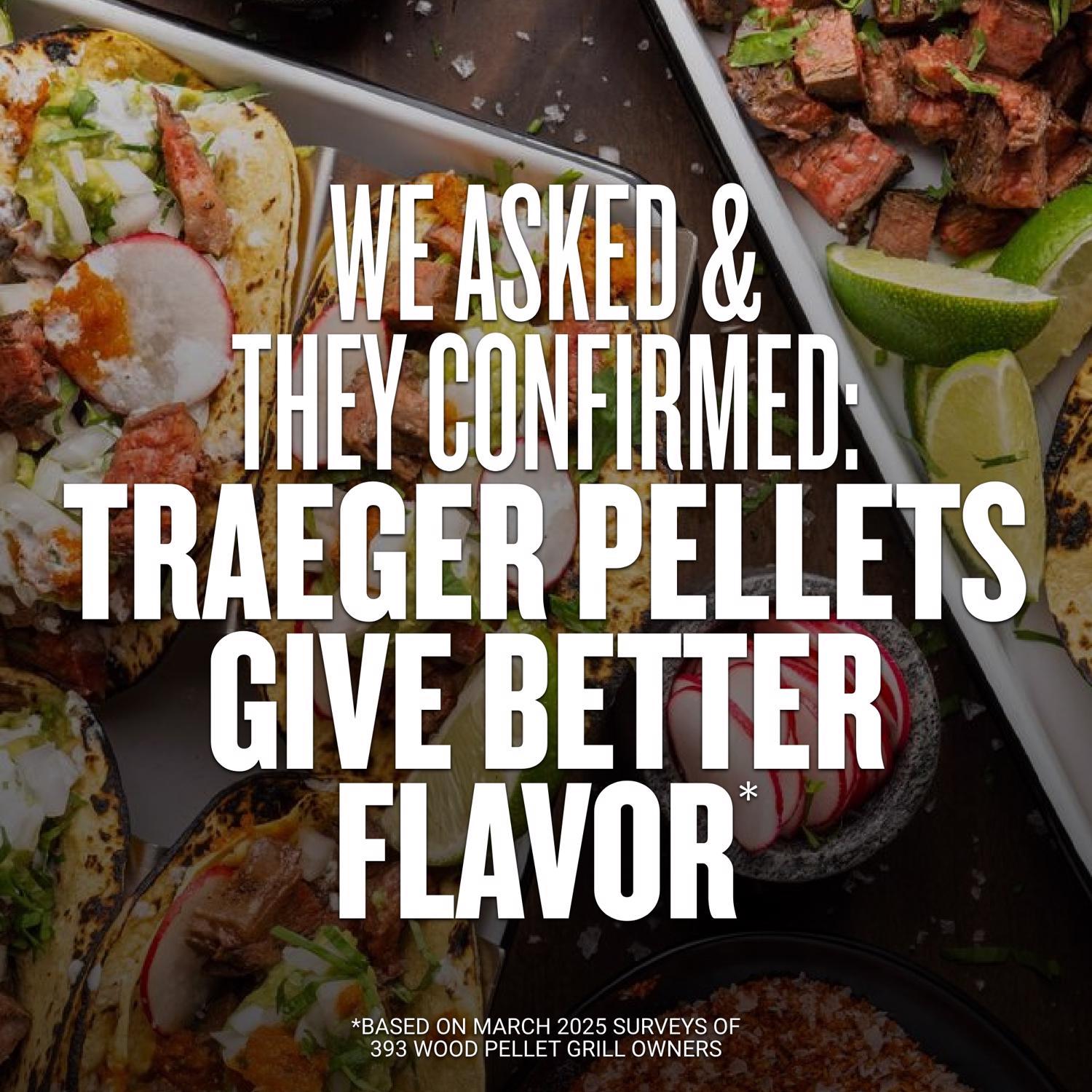 Traeger BBQ Select All Natural Oak/Hickory/Maple Hardwood Pellets 30 lb