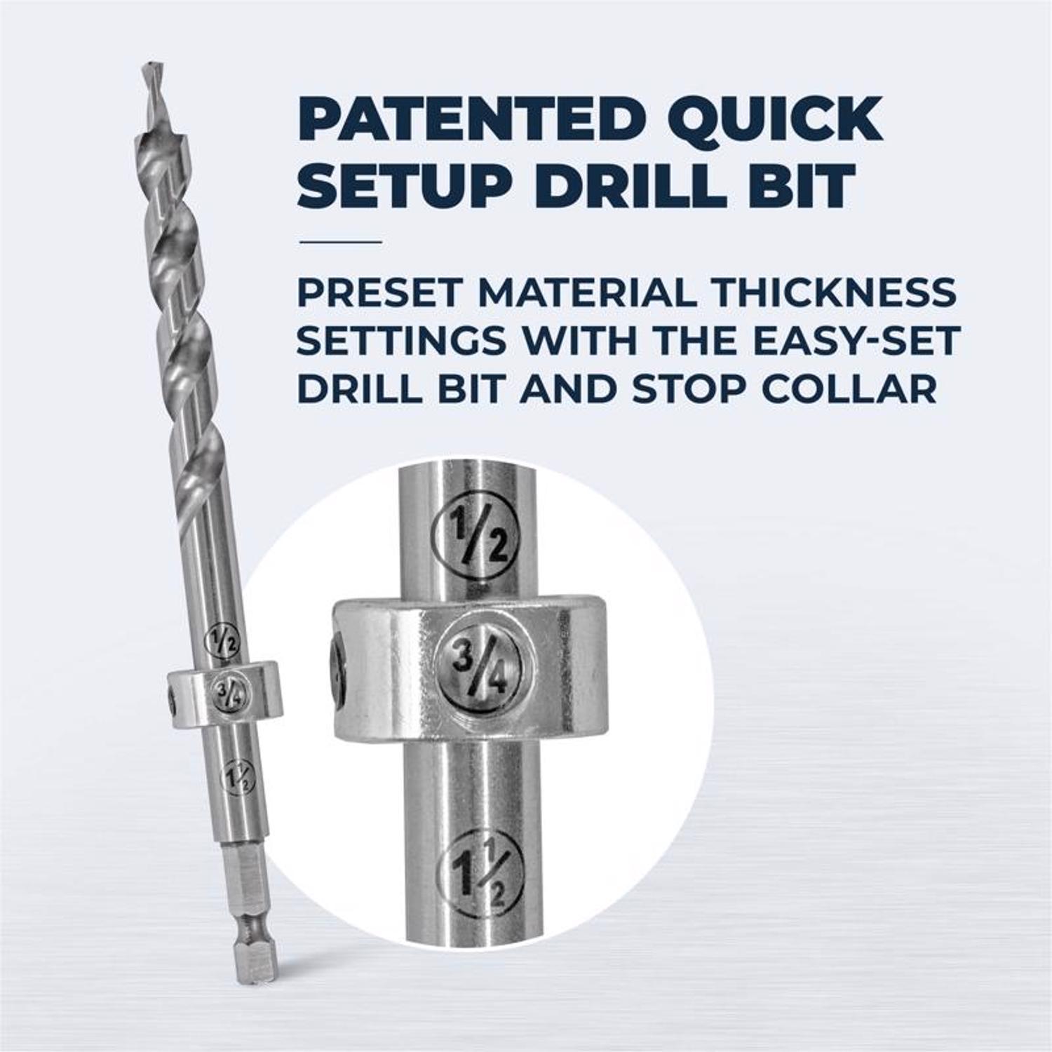 Kreg 520PRO Pocket-Hole Kit 1-1/2 in. 1 pc