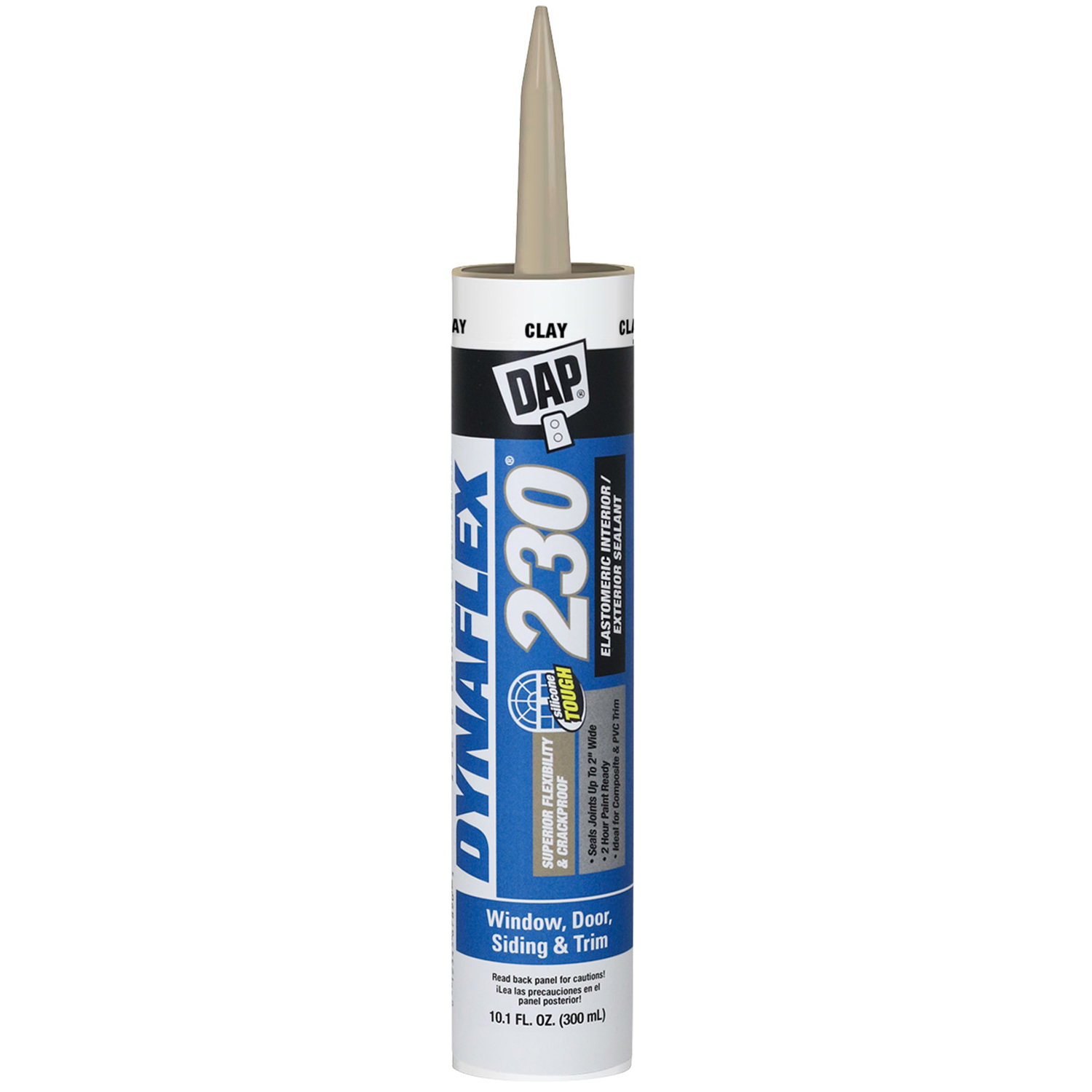 DAP Dynaflex 230 Clay Premium Latex Door/Siding/ Window Sealant 10.1 oz