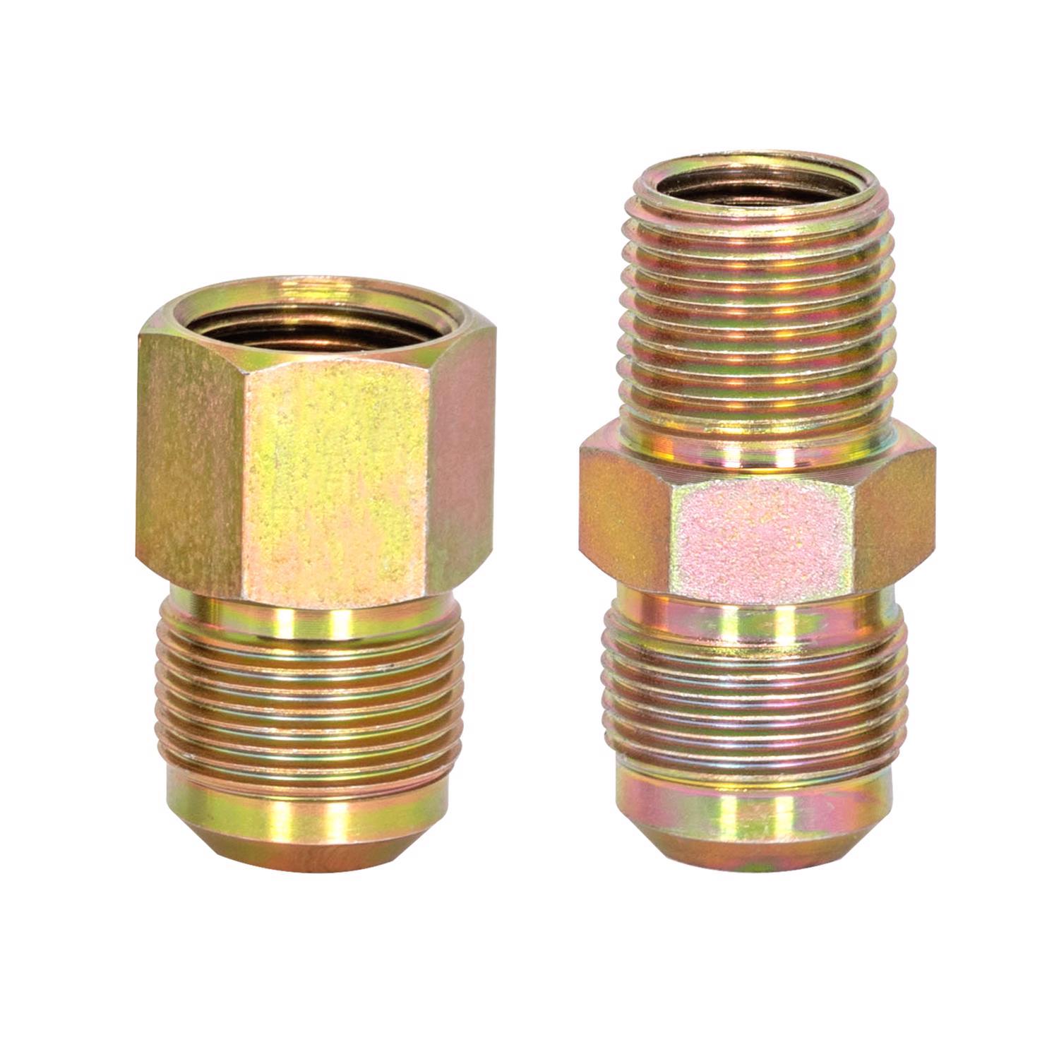 Eastman 1/4 in. MIP in. X 3/8 in. D FIP 24 in. Stainless Steel Gas Connector