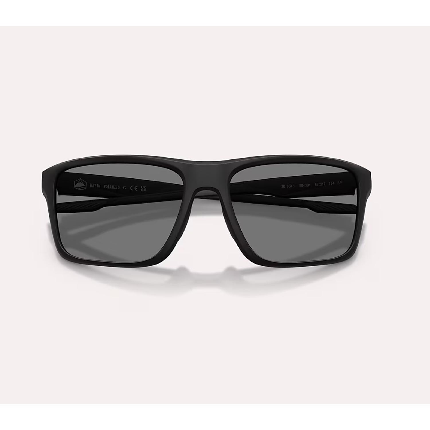 Native Tavern Sunglasses Men's Matte Black Frame Grey Lens Polarized Blue Light Blocking
