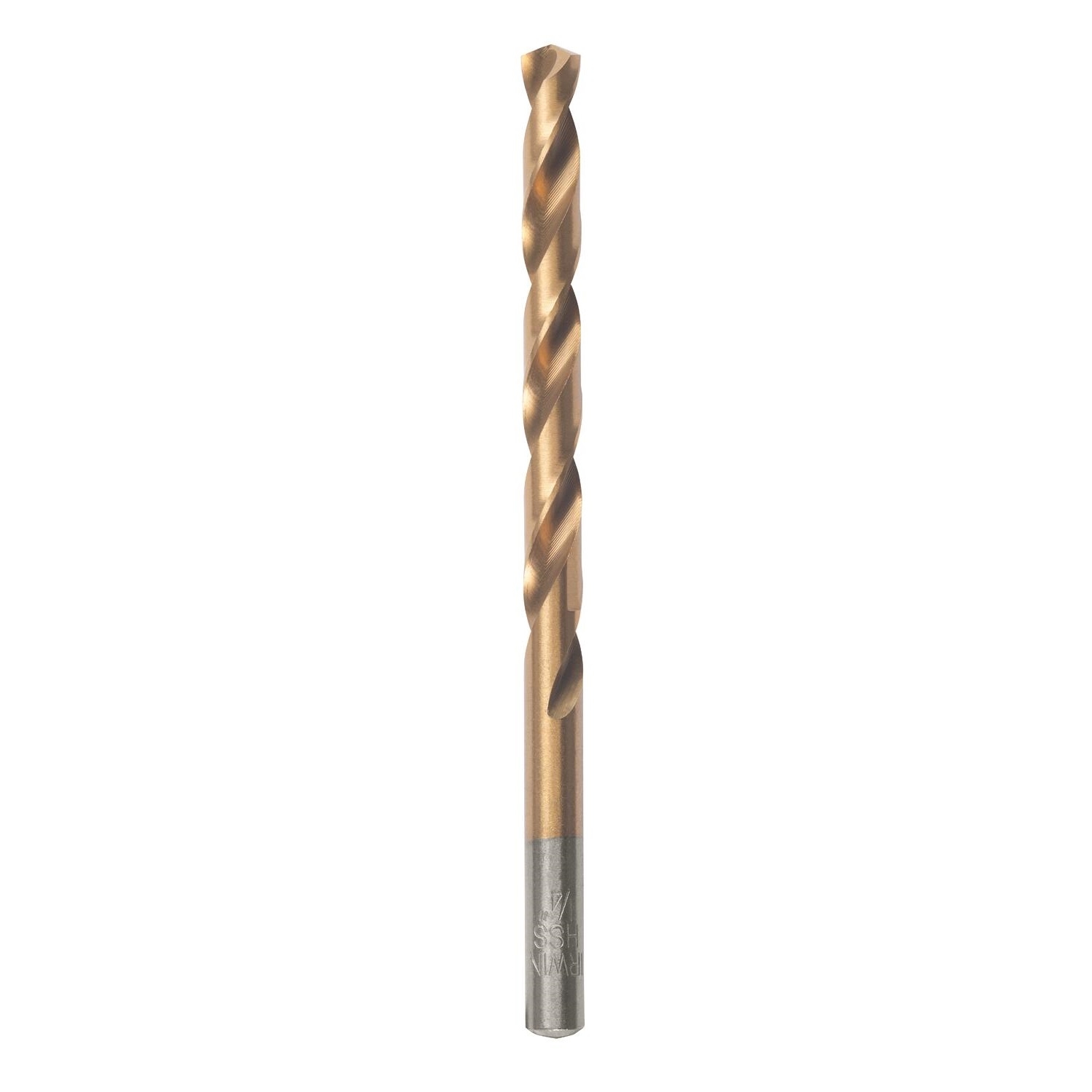 Irwin 1/4in. x 4in. L High Speed Steel Drill Bit 1 Piece